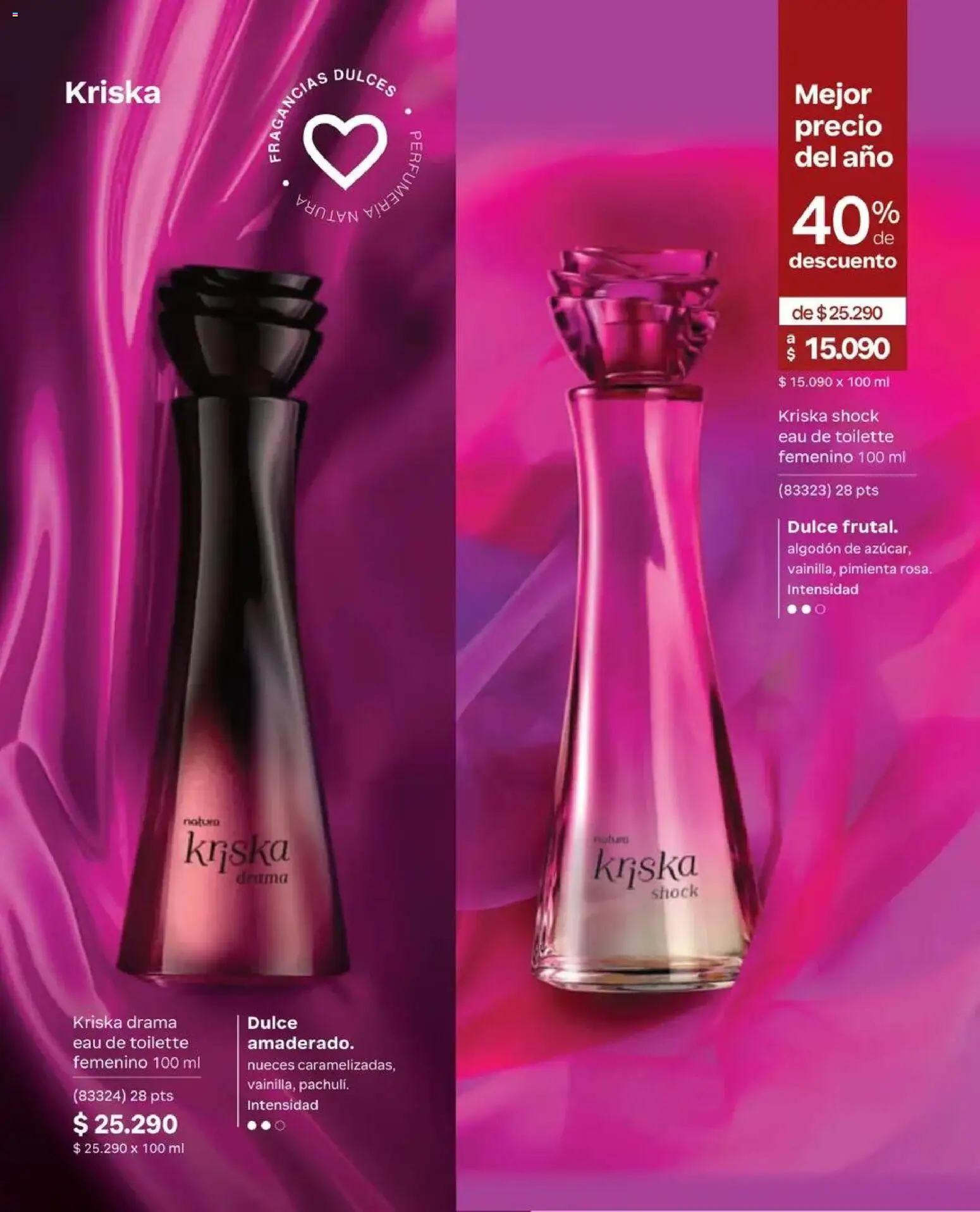 Natura catálogo │ válido desde el 31.08.2026 | Página: 49 | Productos: Pimienta, Eau de toilette, Dulces, Nueces