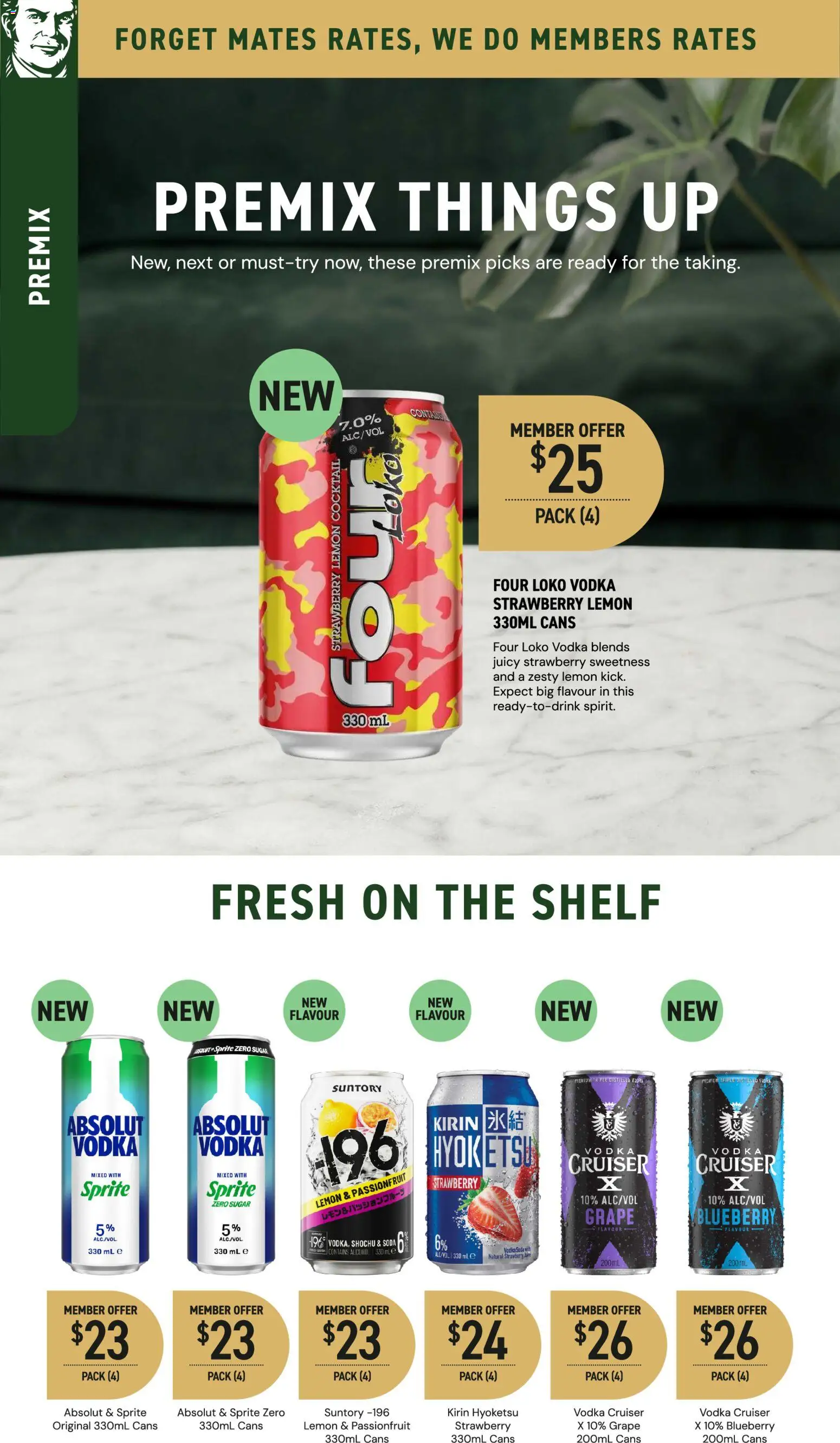 Dan Murphy's catalogue - valid from 09.04.2026 | Page: 25 | Products: Shelf, Passionfruit, Vodka, Sugar