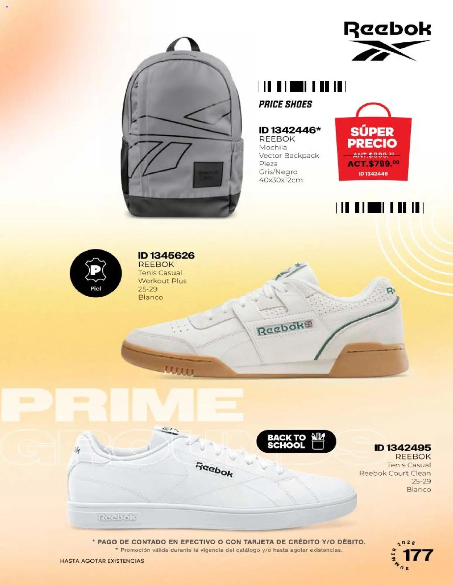 Nuevas ofertas de Price Shoes válidas en toda la República Mexicana desde el 18/07/2026. ¡Encuentra las mejores ofertas en Price Shoes catálogo! | Página: 177