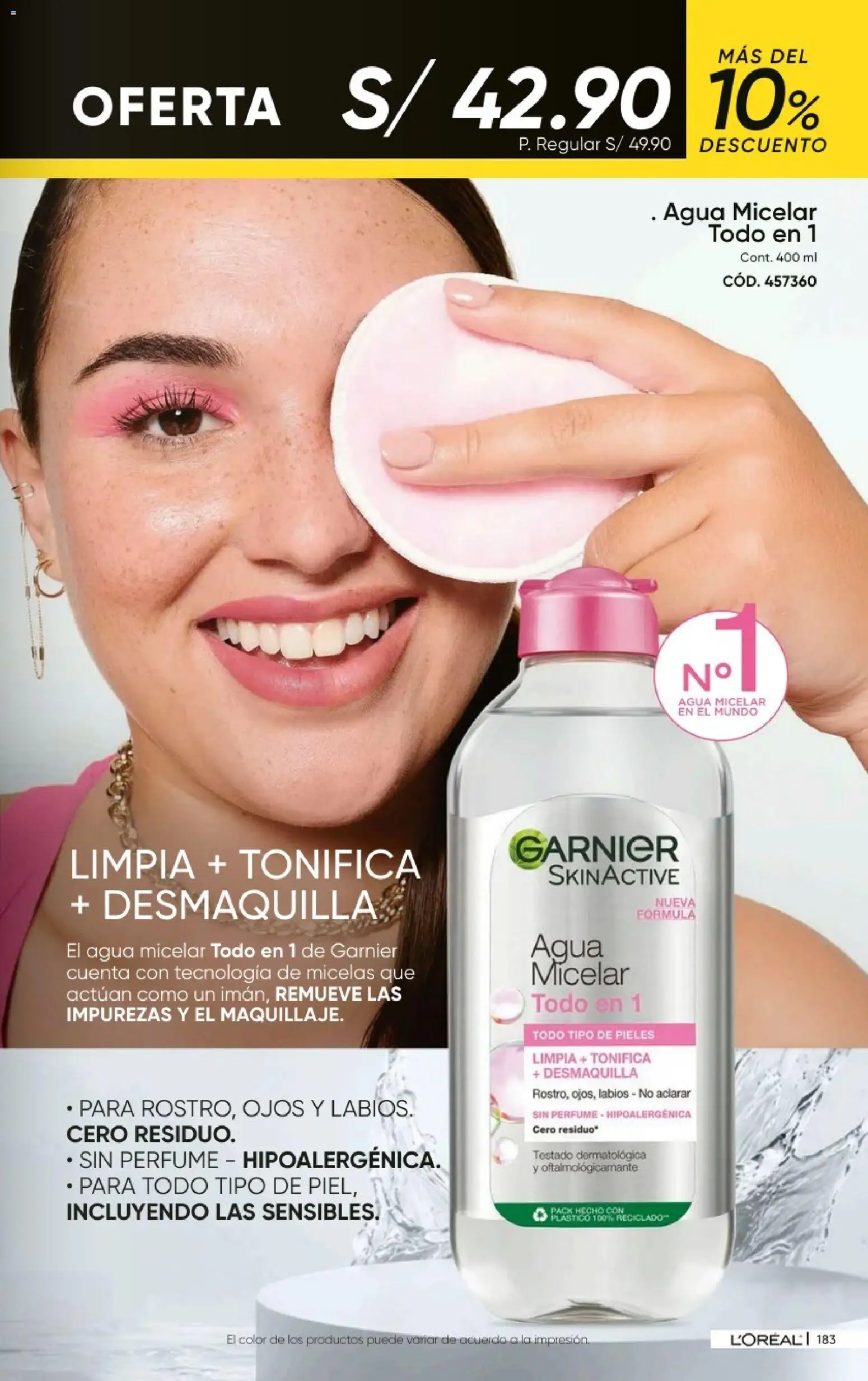 Catálogo Azzorti válido desde 20/09/2026 | Página: 185 | Productos: Agua, Perfume