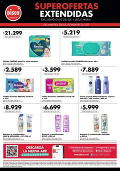 Vista previa Disco ofertas válido desde el 30/06/2026 | Página: 4 | Productos: Toallas, Acondicionador, Toallitas húmedas, Pañales