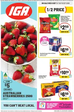 Preview of IGA catalogue Ainslie - valid from 09/09/2026