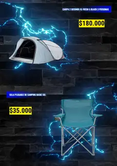 Decathlon Ofertas válido desde el 31.07.2026 | Página: 2 | Productos: Silla, Carpa