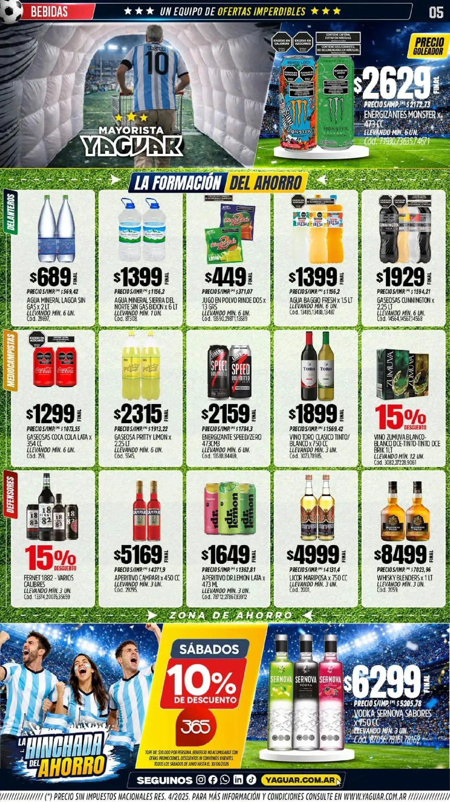 Yaguar - Oferta Semanal Córdoba │ válido desde el 22/06/2026 | Página: 4