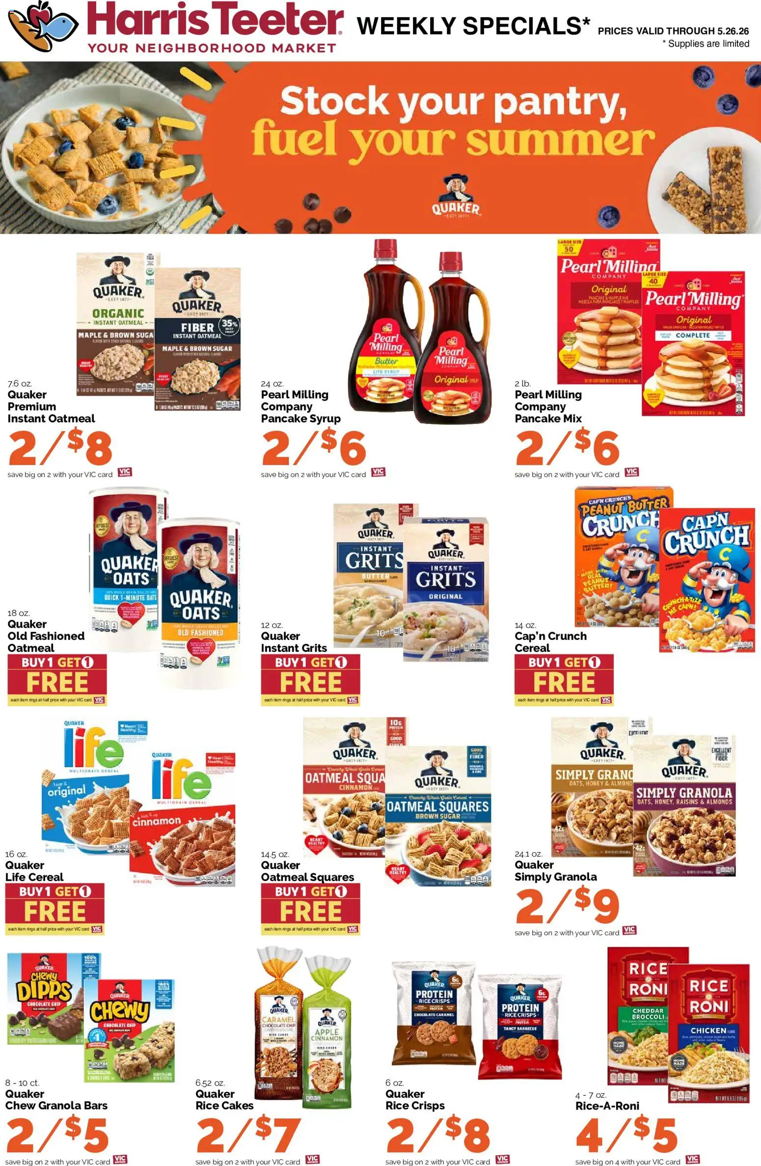 Harris Teeter Weekly Ad - NC - valid from 20.05.2026 | Page: 20 | Products: Broccoli, Chocolate, Raisins, Chocolate Chip
