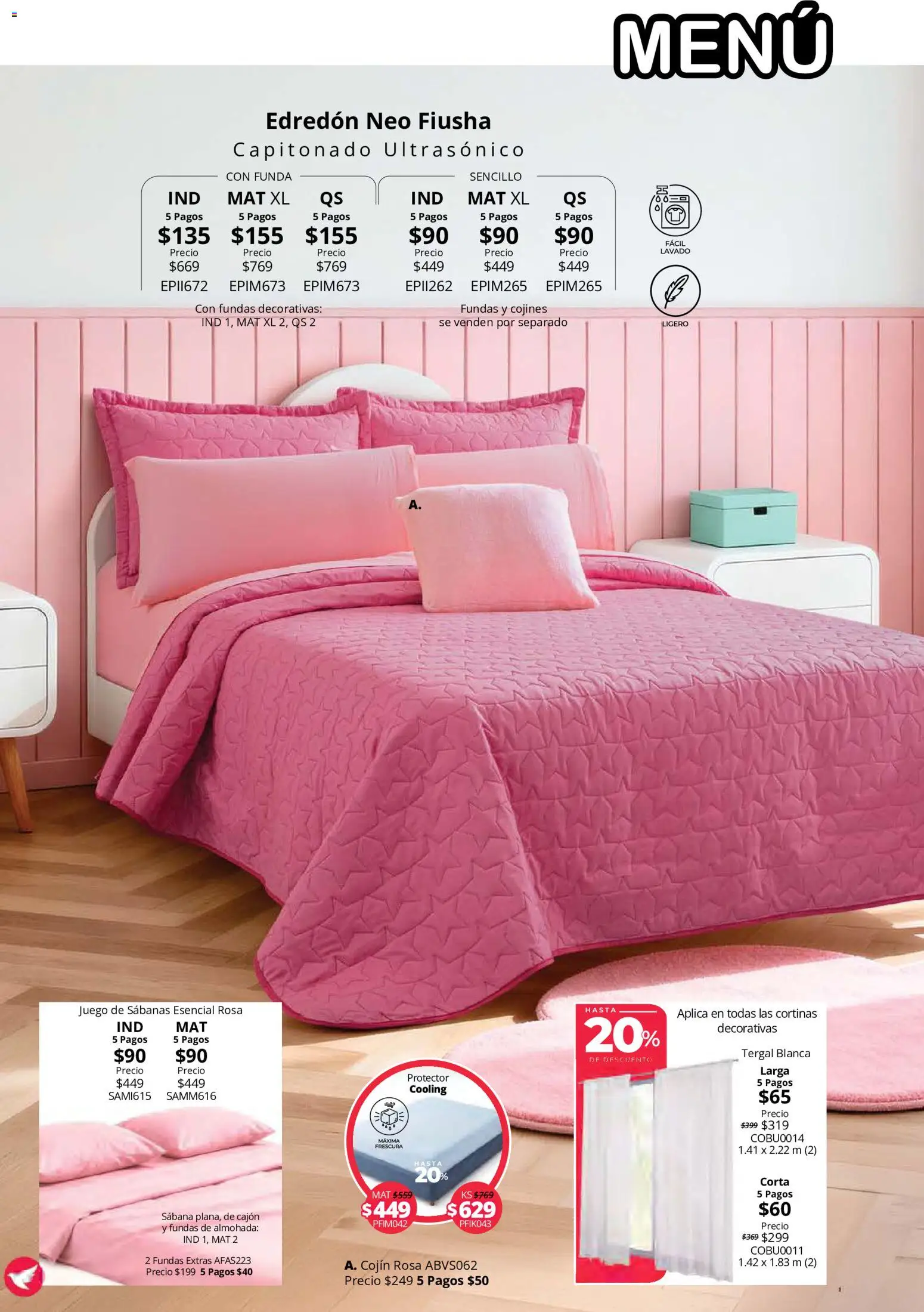 Nuevas ofertas de Colchas Concord válidas en toda la República Mexicana desde el 15/10/2026. ¡Encuentra las mejores ofertas en Colchas Concord catálogo! | Página: 50