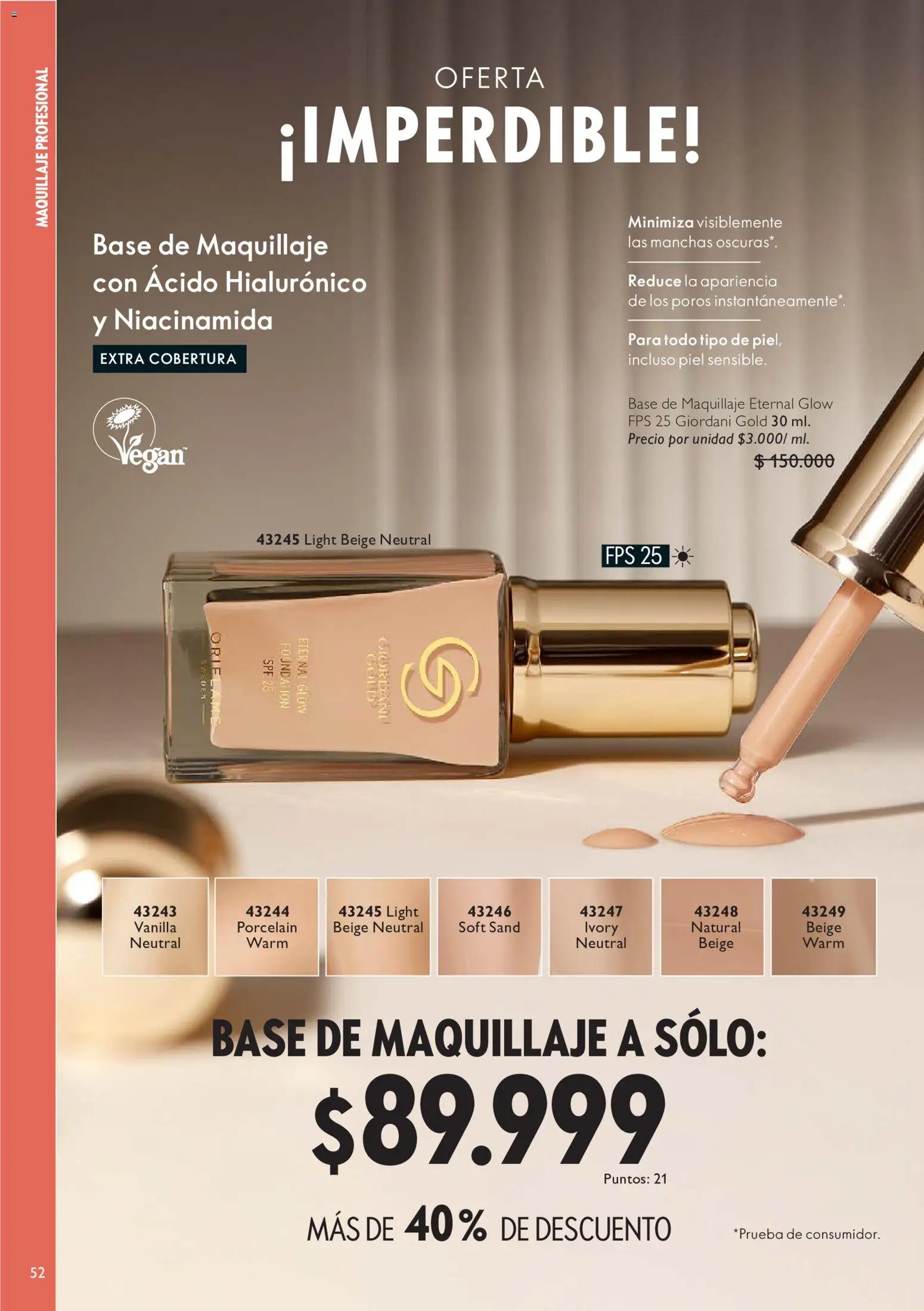 Oriflame revista - valida desde el 20/06/2026 | Página: 52