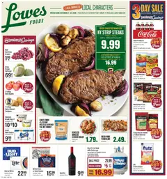 Preview of Lowes Foods weekly ads valid from 10/21/2026