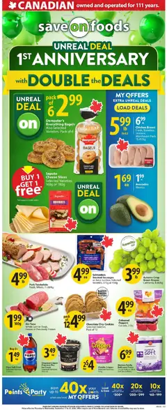 Preview of Save on foods weekly flyer / circulaire from shop Save on foods valid from Sep 17, 2026