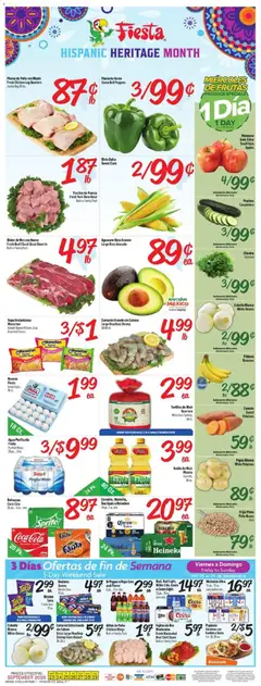 Preview of Fiesta Mart weekly ads valid from 09/23/2026