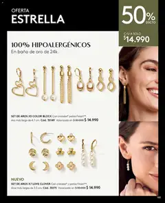 Catálogo Ésika Campaña 11 válido desde el 15.06.2026 | Página: 103 | Productos: Baño, Aros