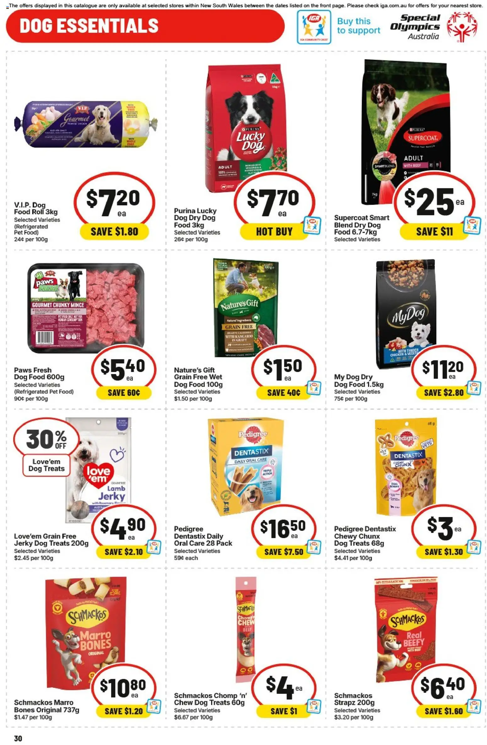 IGA catalogue - valid from 06.05.2026 | Page: 28 | Products: Chicken, Lamb, Beef, Dog food