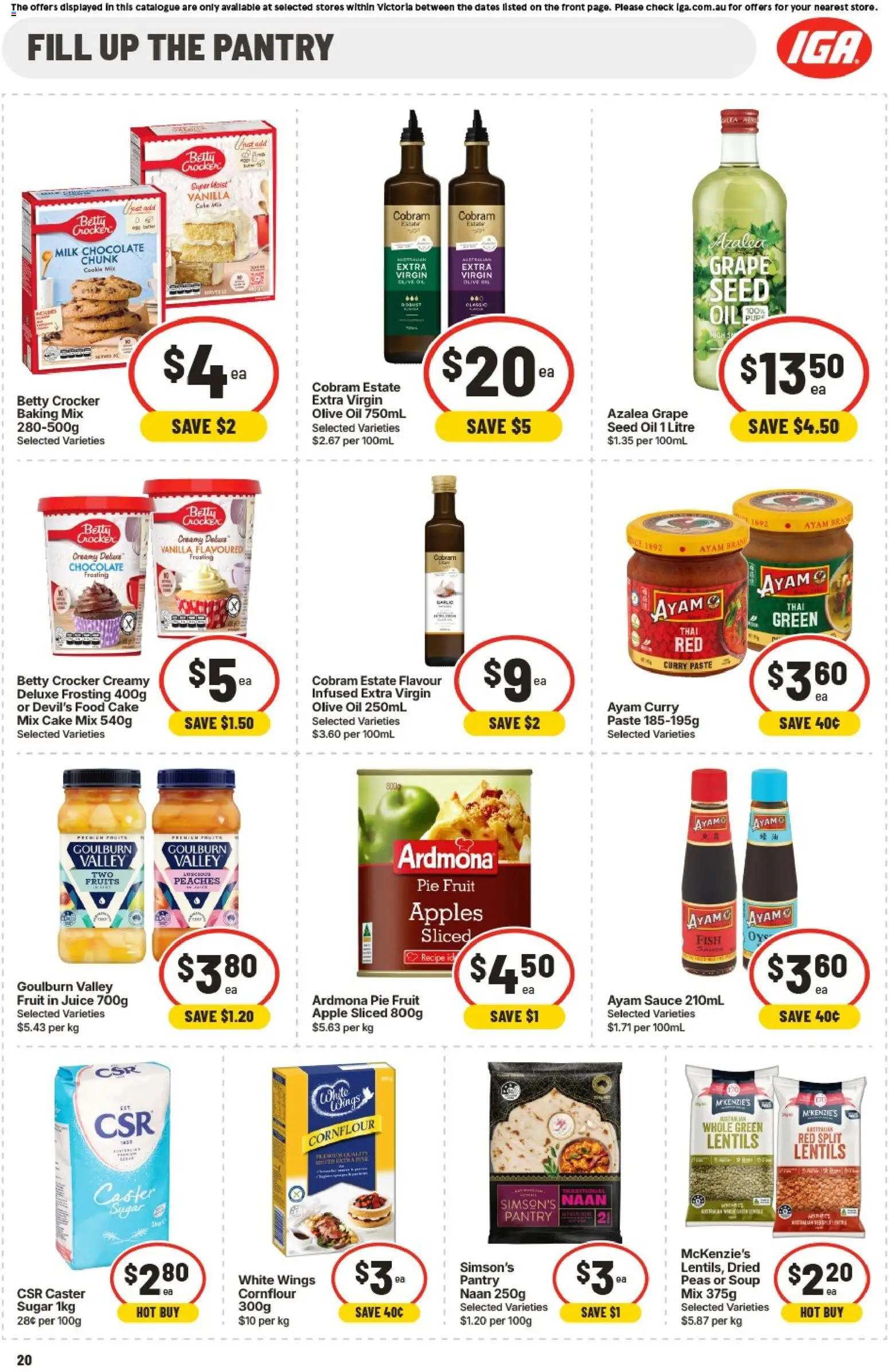 Ritchies catalogue - valid from 01/07/2026 | Page: 20 | Products: Curry, Chocolate, Olive oil, Sauce