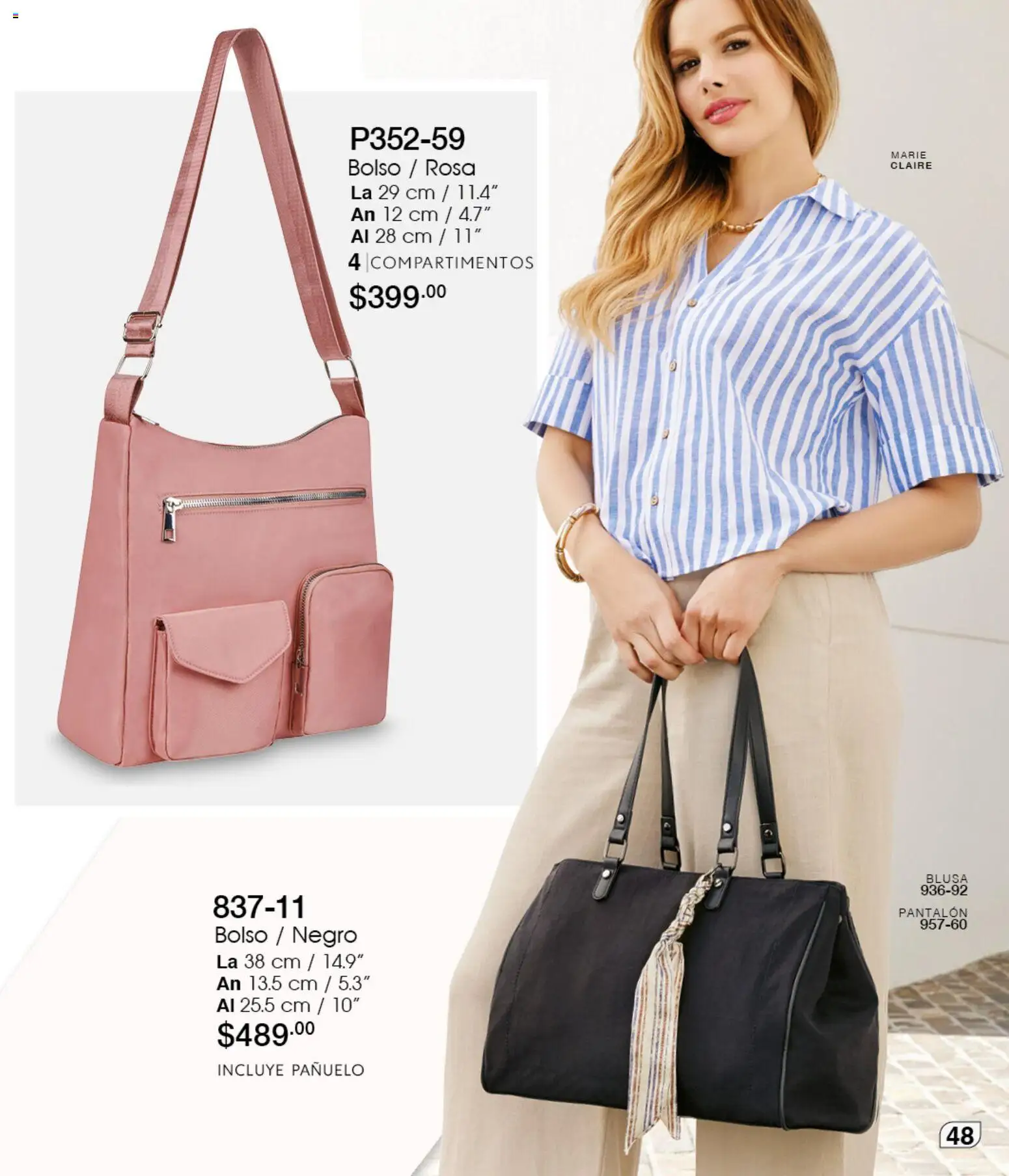 Nuevas ofertas de Cklass válidas en toda la República Mexicana desde el 05.03.2026. ¡Encuentra las mejores ofertas en Cklass catálogo Verano WE! | Página: 99 | Productos: Blusa, Bolso, Pañuelo