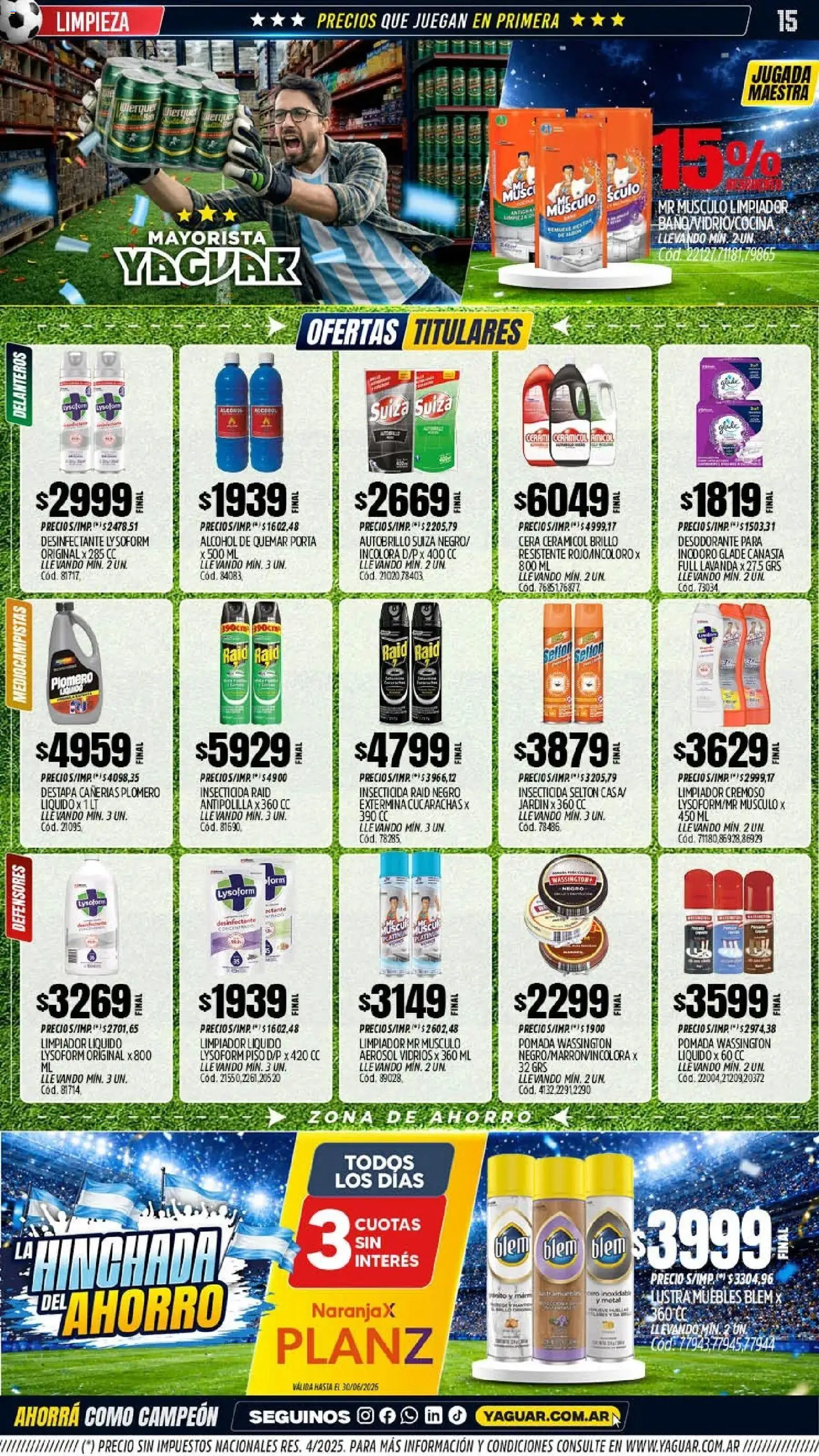 Yaguar - Oferta Semanal Trelew │ válido desde el 22/06/2026 | Página: 15