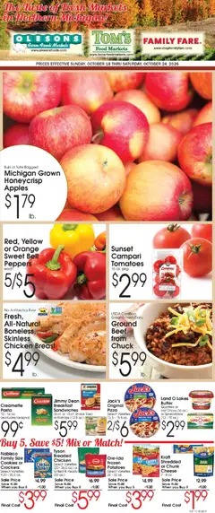 Preview of Family Fare weekly ads valid from 10/18/2026