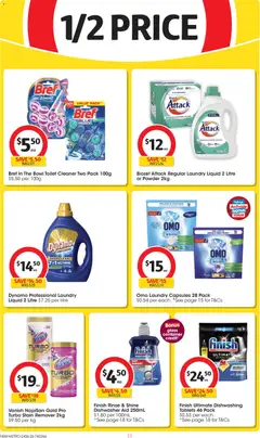 Preview of Coles catalogue - valid from 24/06/2026 | Page: 11 | Products: Toilet, Fragrance, Stain remover, Tablets