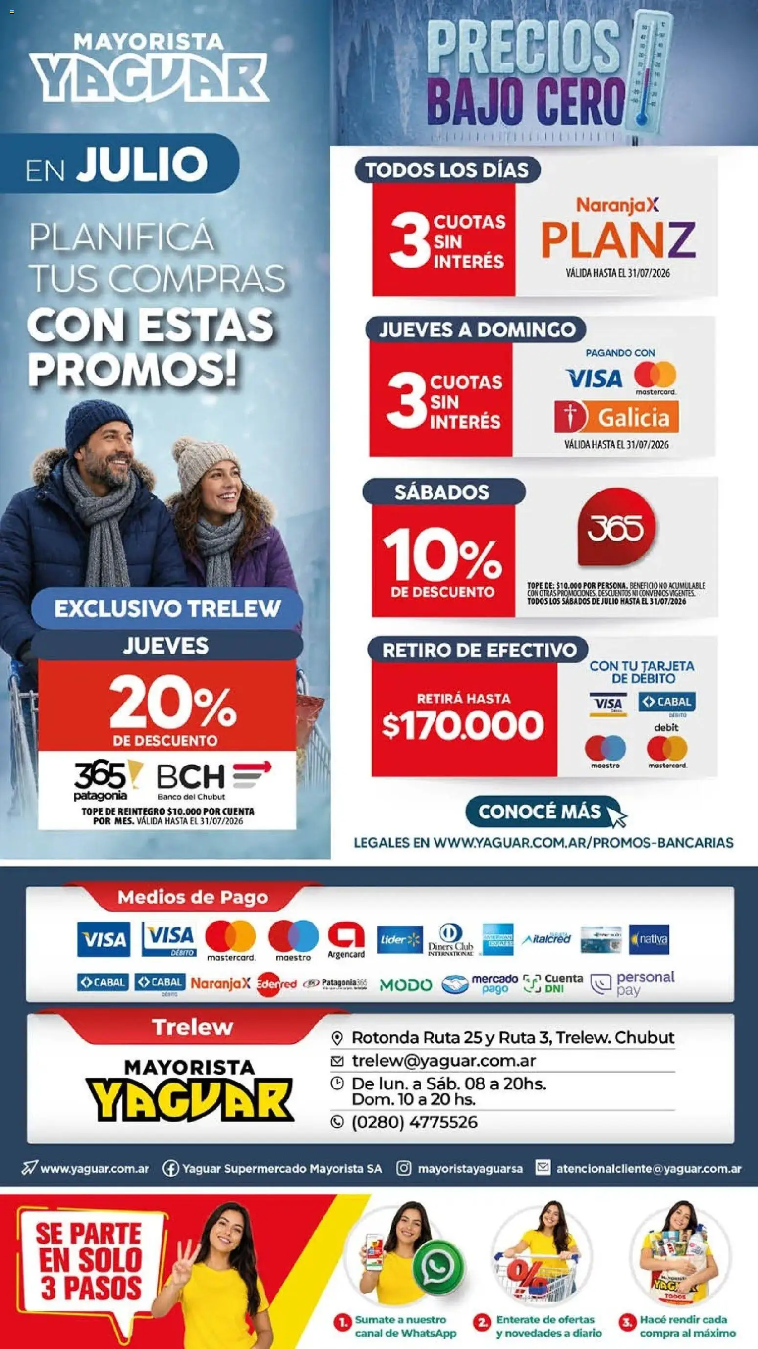 Yaguar - Oferta Semanal Trelew │ válido desde el 27/07/2026 | Página: 22