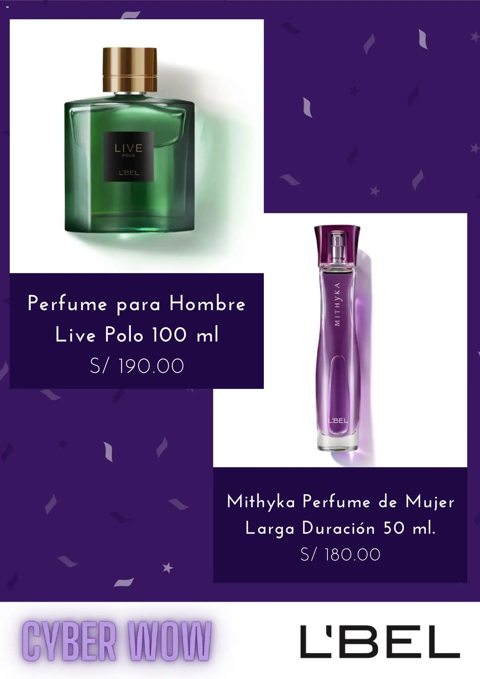 Catálogo L'Bel válido desde 13/07/2026 | Página: 3 | Productos: Polo, Perfume