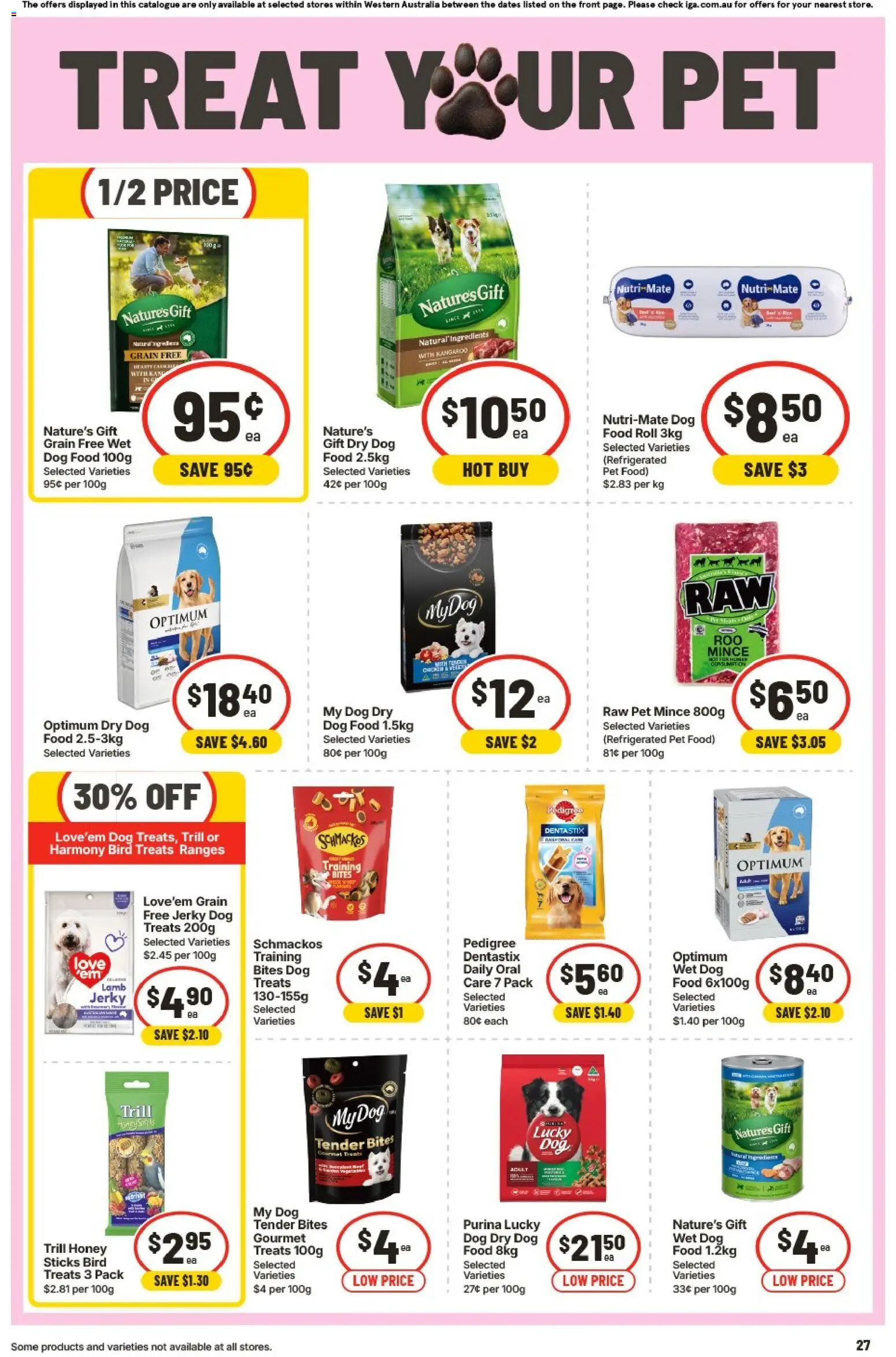 IGA catalogue - valid from 02/09/2026 | Page: 28 | Products: Jerky, Ingredients, Lamb, Dog food