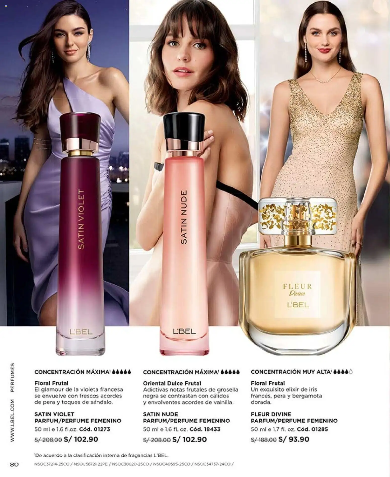 Catálogo L'Bel válido desde 11/07/2026 | Página: 80 | Productos: Perfumes