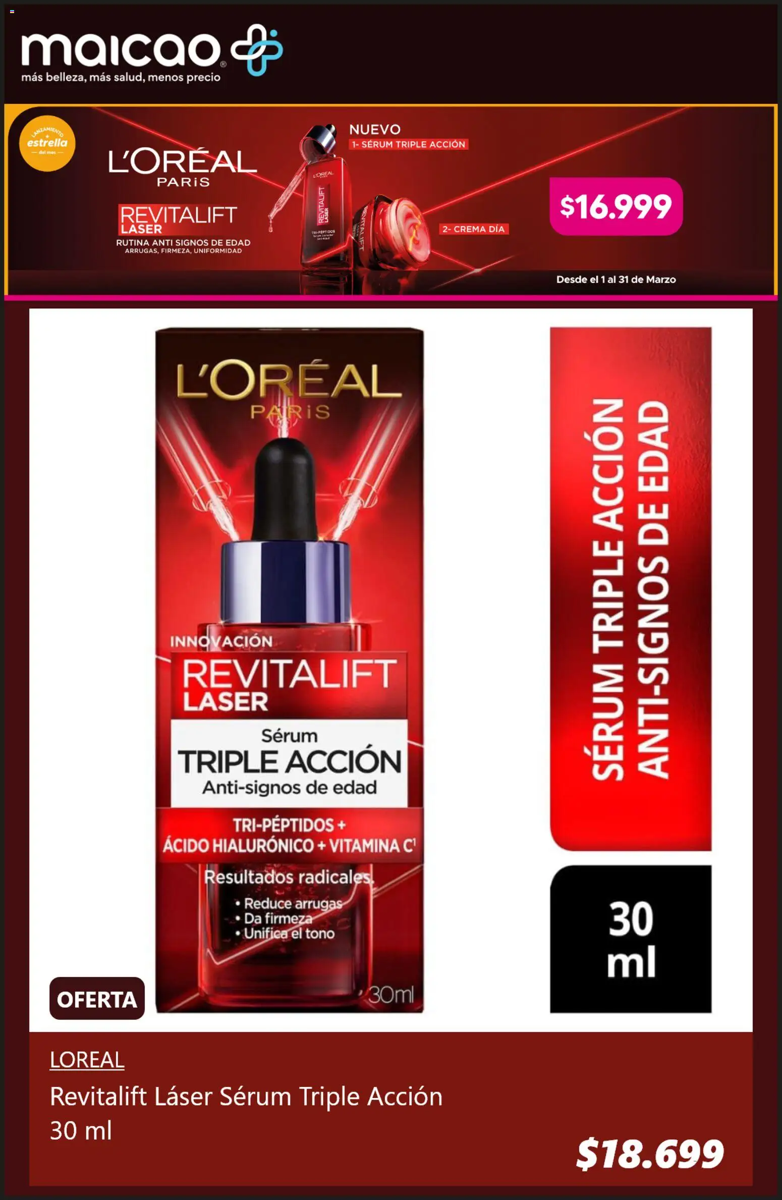 Maicao ofertas  │ válido desde el 06.03.2026 | Página: 6 | Productos: Crema, Serum