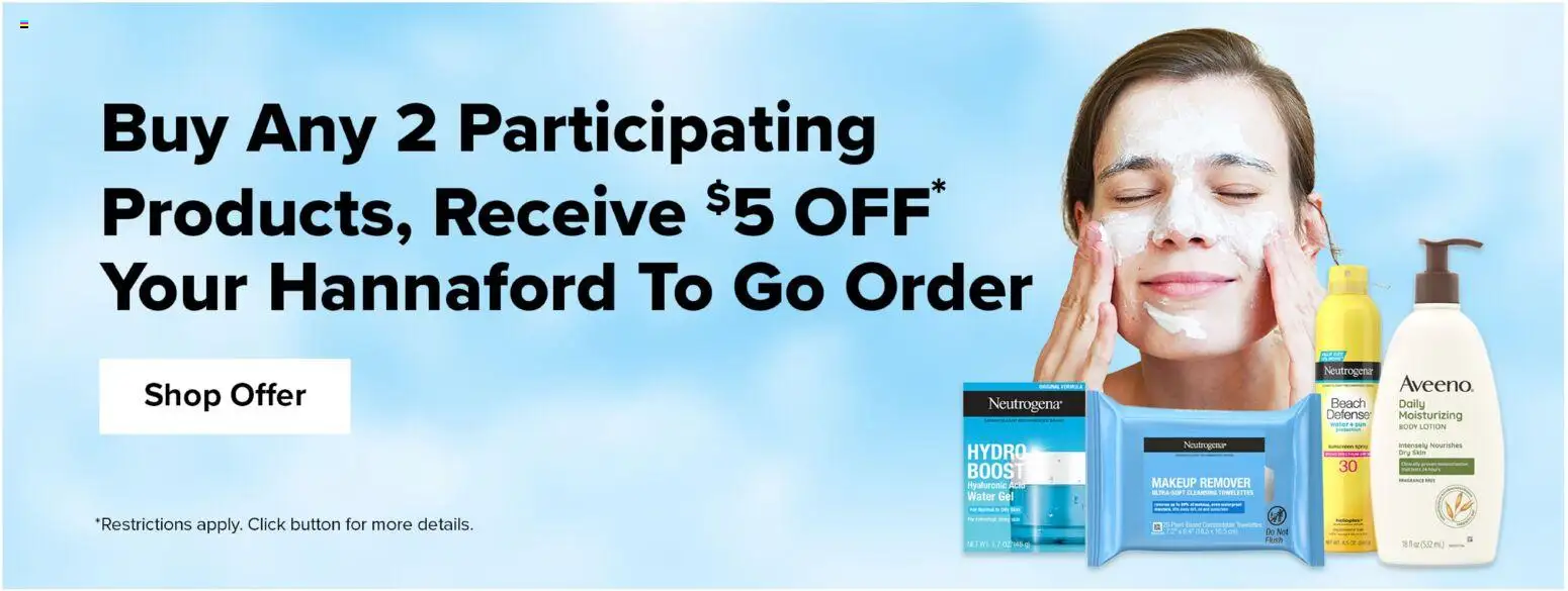 Hannaford Weekly Ad - valid from 08/09/2026 | Page: 13 | Products: Fragrance, Makeup Remover, Water