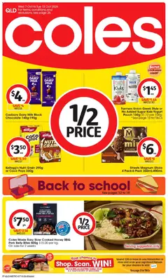 Preview of Coles catalogue QLD - valid from 07/10/2026