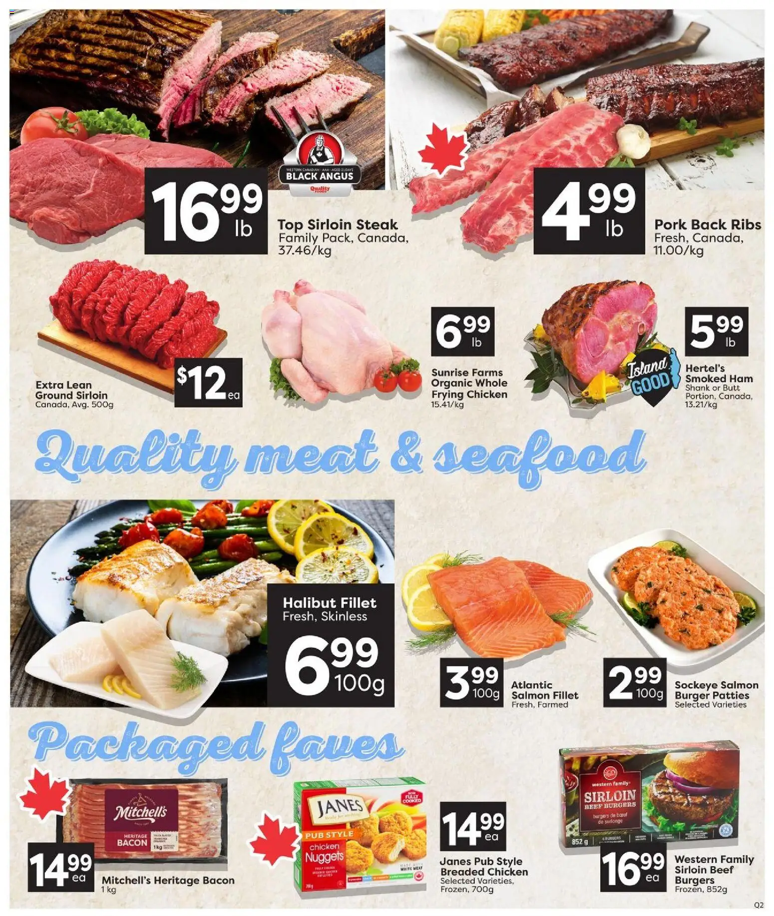 Quality Foods flyer valid from 21.05.2026 | Page: 6 | Products: Beef, Ham, Chicken, Pork