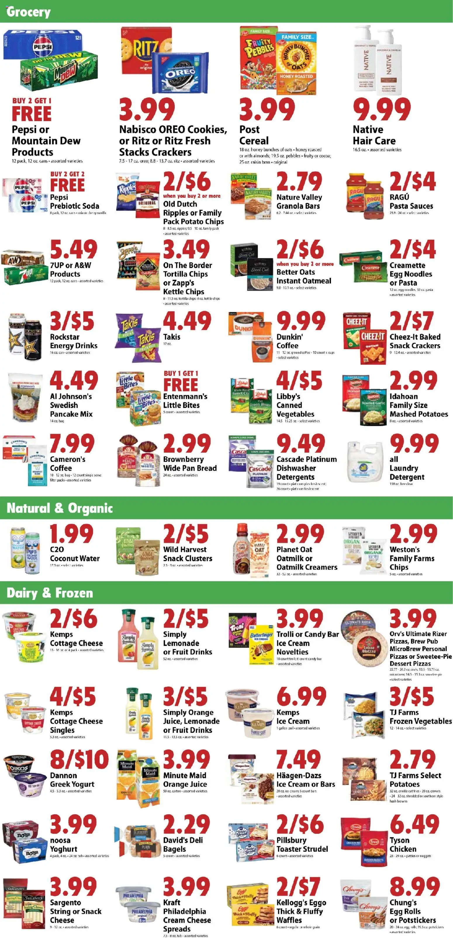 Festival Foods Weekly Ad - valid from 07/22/2026 | Page: 4 | Products: Bread, Coffee, Juice, Cream