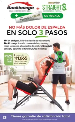 A3D Ofertas válido desde el 01.09.2026 | Página: 32 | Productos: Silla, Corrector