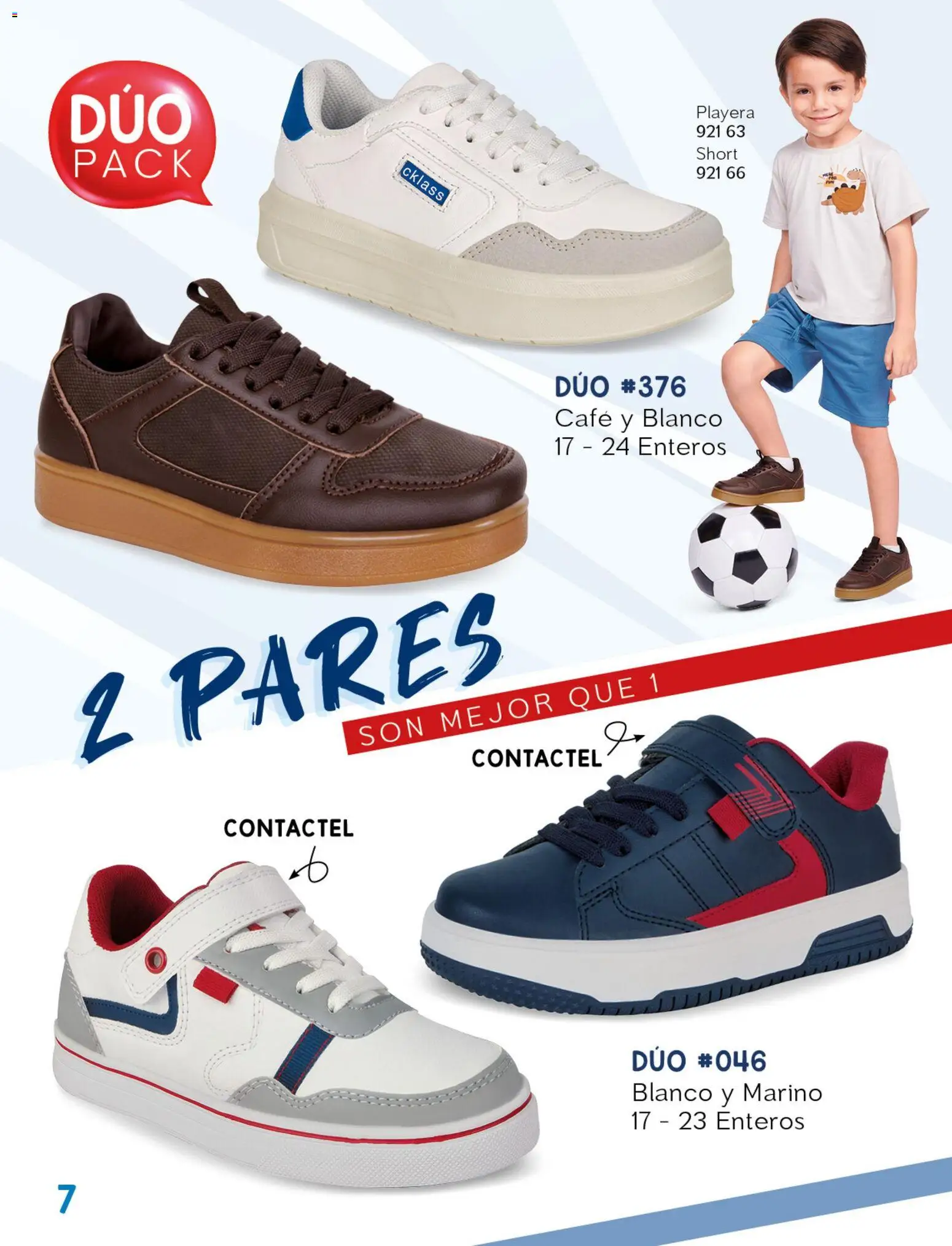 Nuevas ofertas de Cklass válidas en toda la República Mexicana desde el 08/07/2026. ¡Encuentra las mejores ofertas en Cklass catálogo Kids niño! | Página: 8 | Productos: Café, Playera, Short