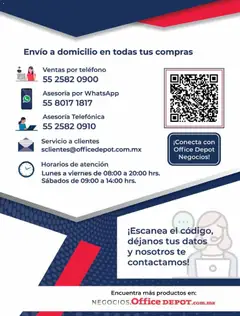 Vista previa de Office Depot catálogo 2026, nuevo folleto de la tienda, válido en México a partir del 12/01/2026 | Página: 228 | Productos: Té, Teléfono