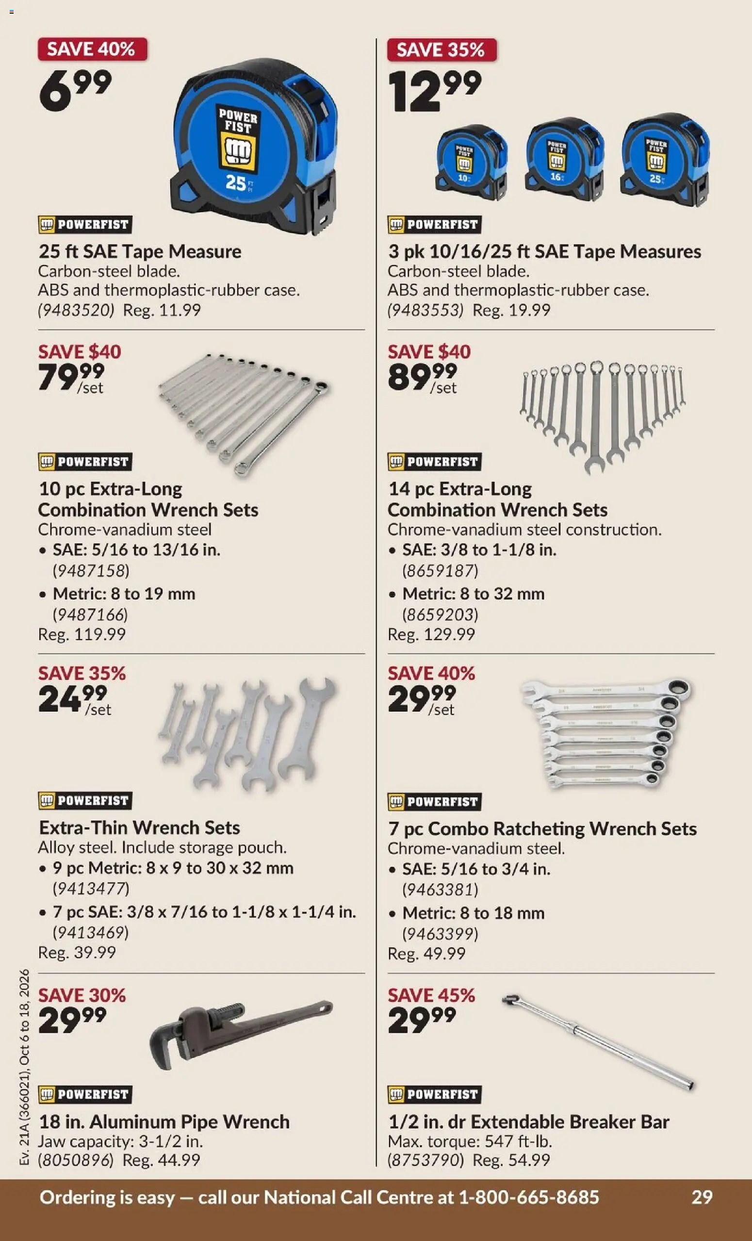 Princess Auto flyer valid from Oct 6, 2026 | Page: 35 | Products: PC