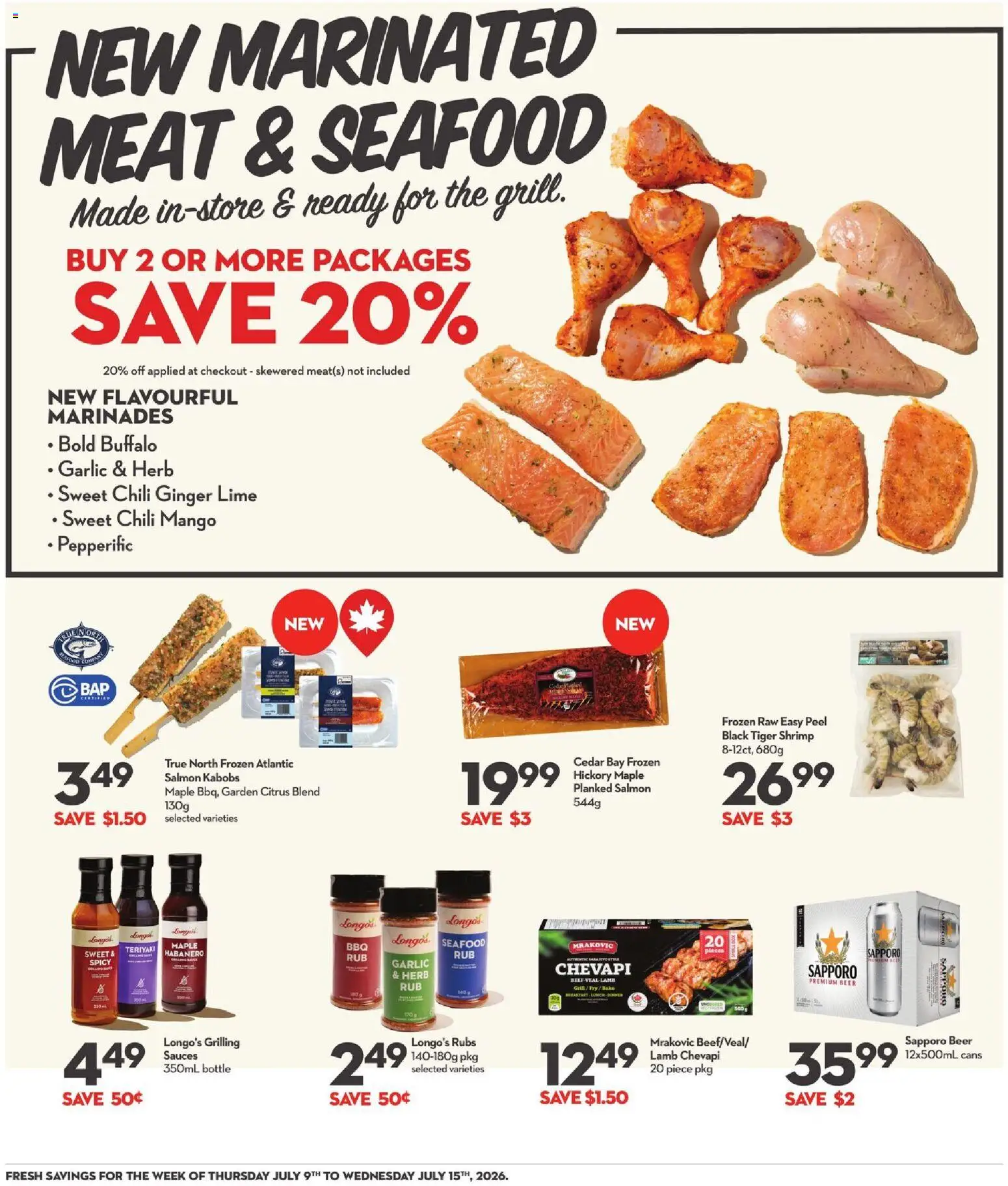 Longo's flyer valid from Jul 9, 2026 | Page: 10 | Products: Beer
