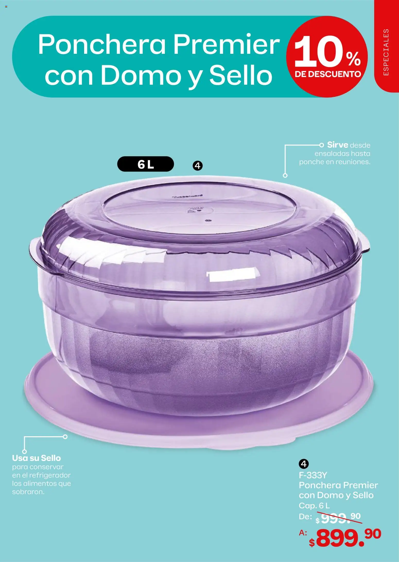 Nuevas ofertas de Tupperware válidas en toda la República Mexicana desde el 05/10/2026. ¡Encuentra las mejores ofertas en Tupperware catálogo! | Página: 99