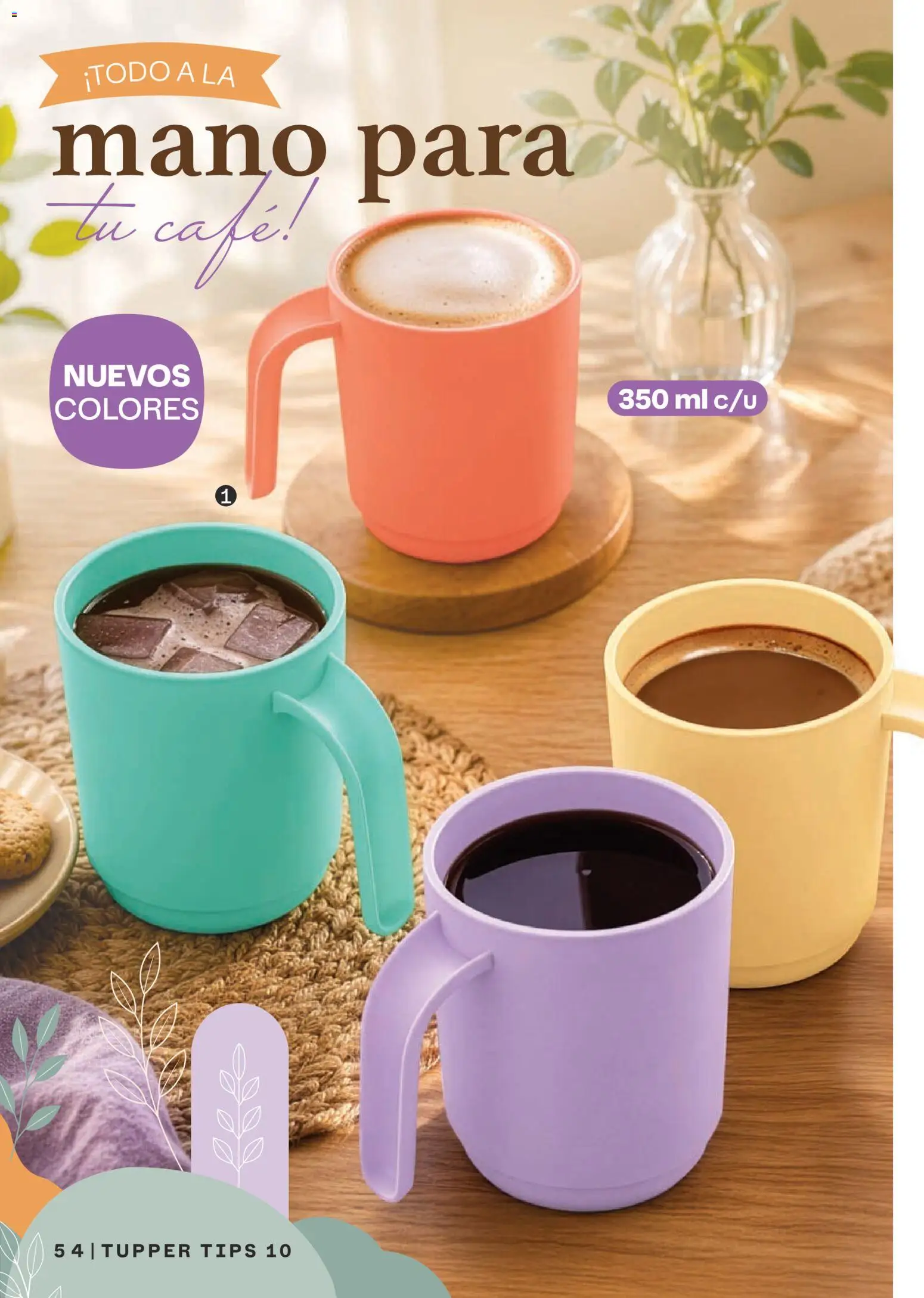 Nuevas ofertas de Tupperware válidas en toda la República Mexicana desde el 07/09/2026. ¡Encuentra las mejores ofertas en Tupperware catálogo! | Página: 54 | Productos: Café, Tupper