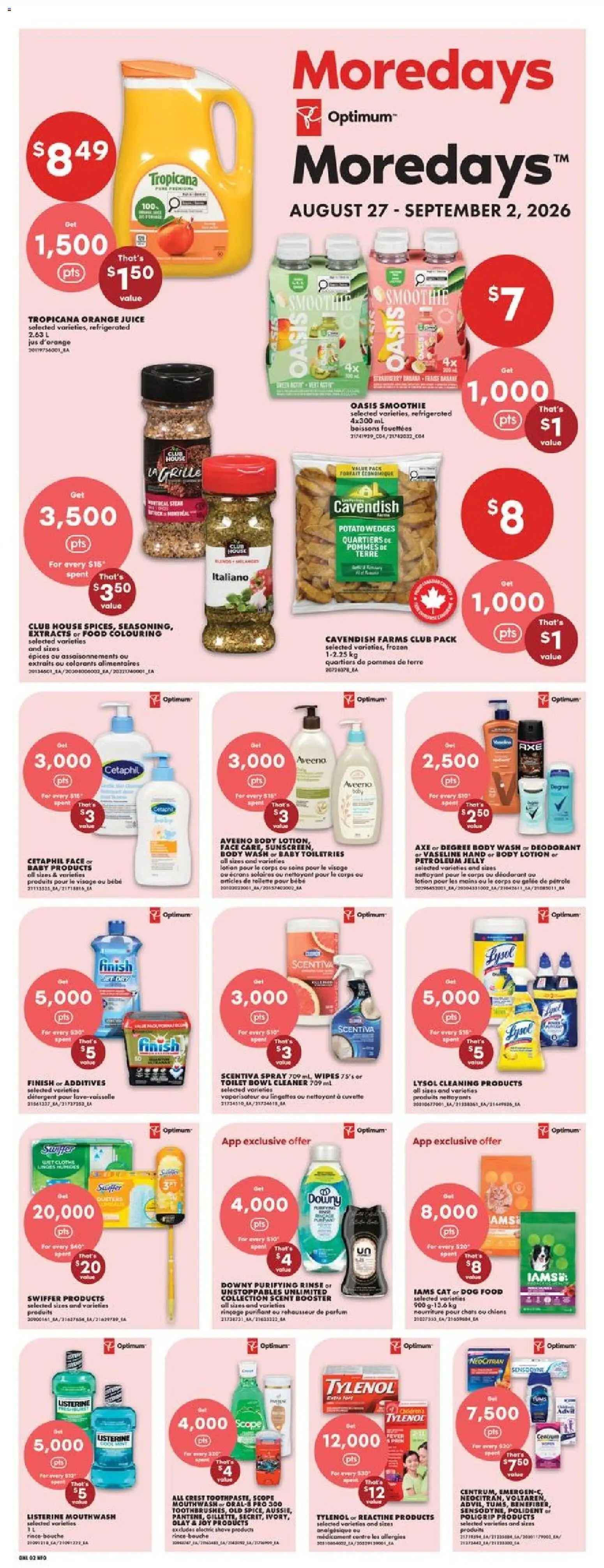 No Frills flyer valid from Aug 27, 2026 | Page: 6