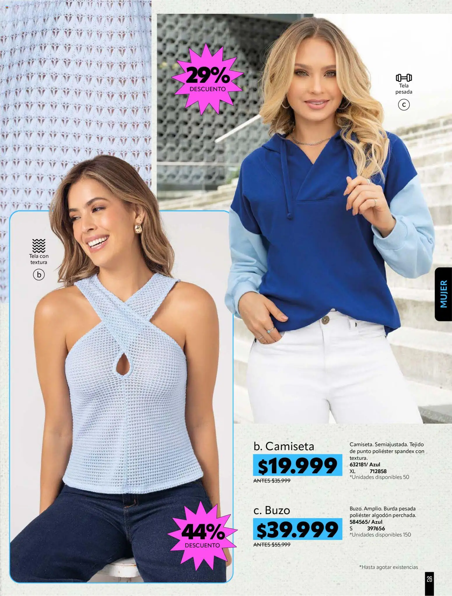 Pacifika revista - valida desde el 21/07/2026 | Página: 190 | Productos: Algodón, Buzo, Camiseta