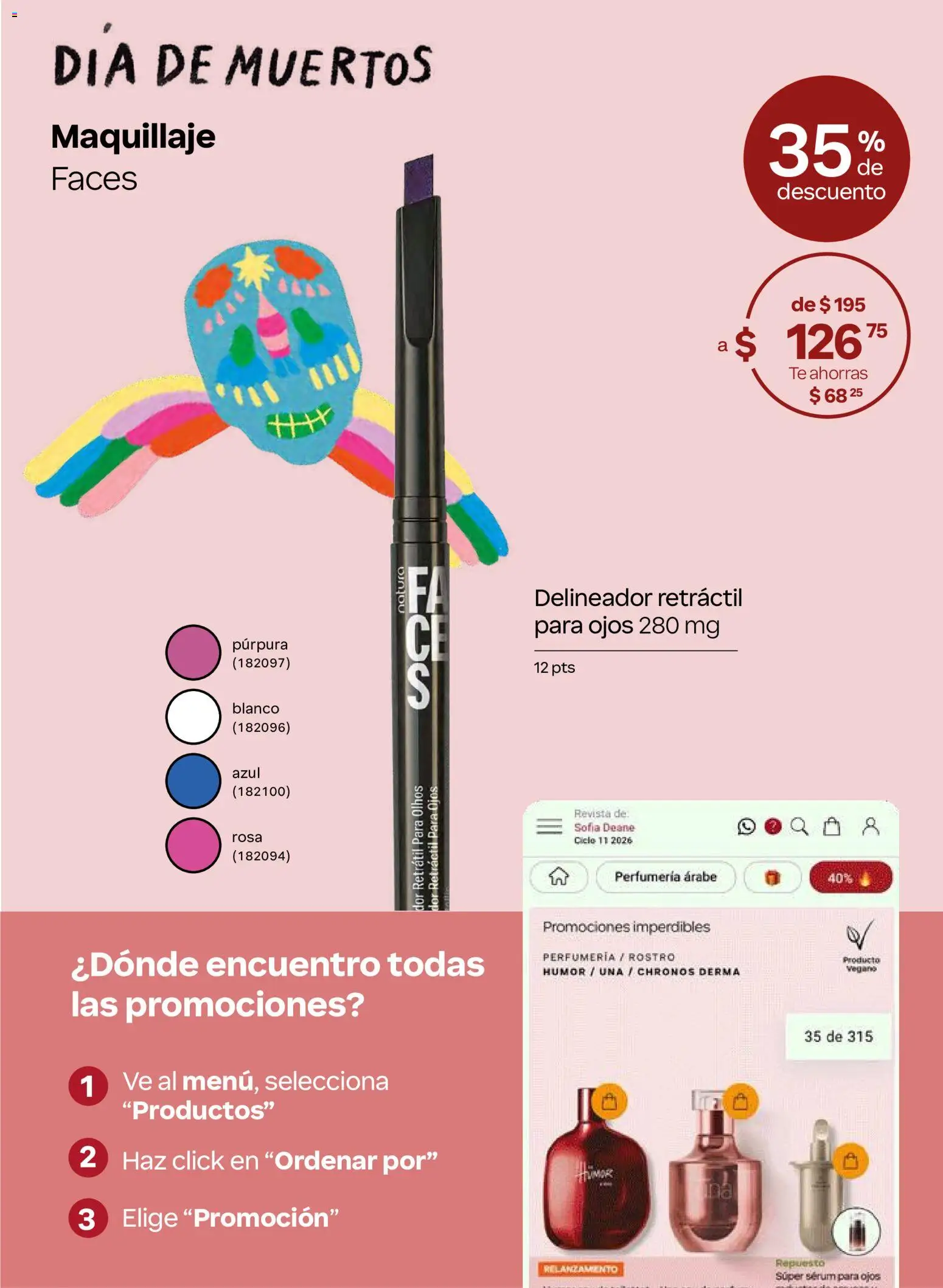 Nuevas ofertas de Natura válidas en toda la República Mexicana desde el 02/10/2026. ¡Encuentra las mejores ofertas en Natura campaña  15 2026! | Página: 7 | Productos: Té, Maquillaje, Delineador, Revista