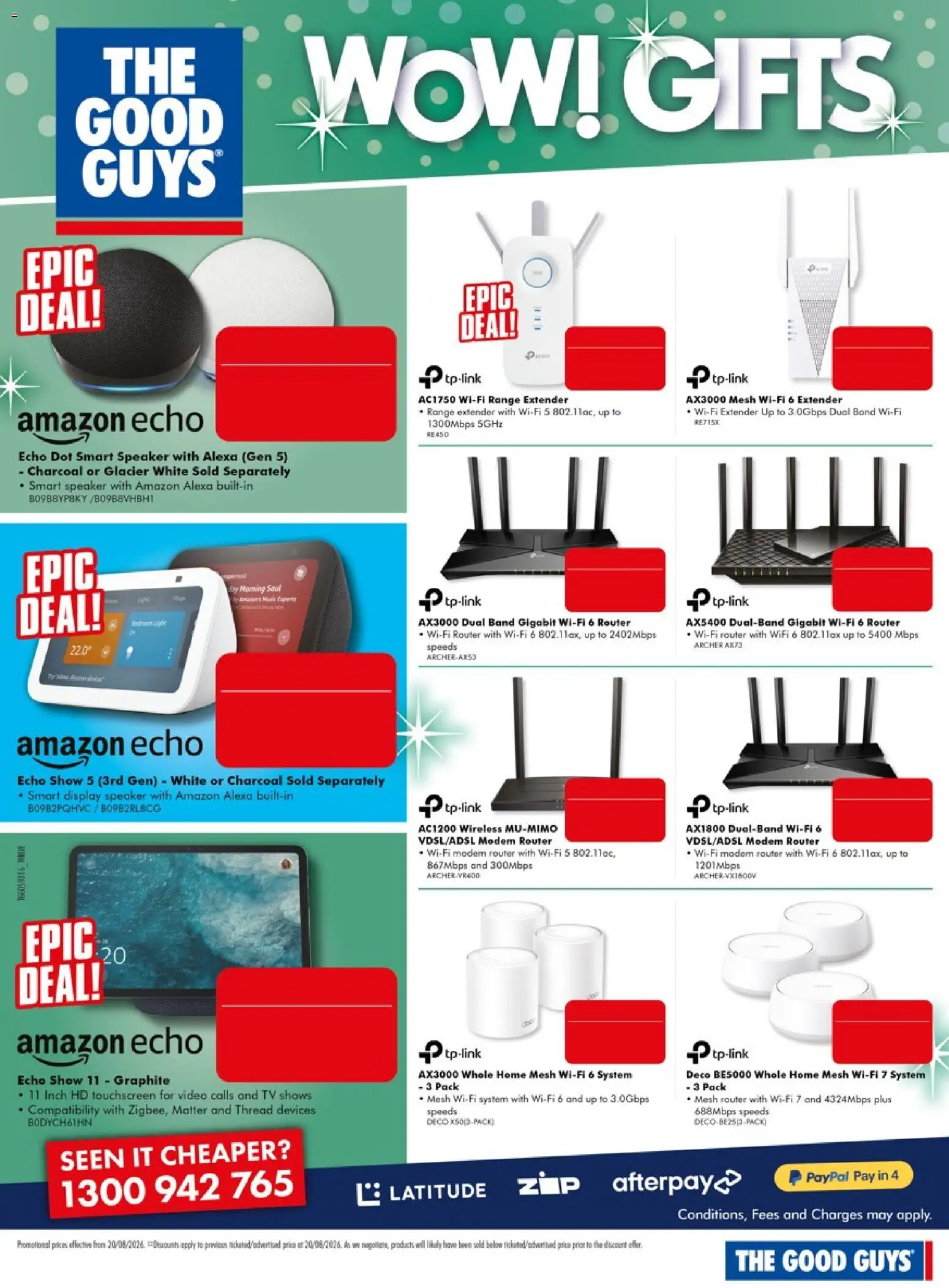 The Good Guys catalogue - valid from 18/08/2026 | Page: 14 | Products: Tv, Speaker, Charcoal, Video