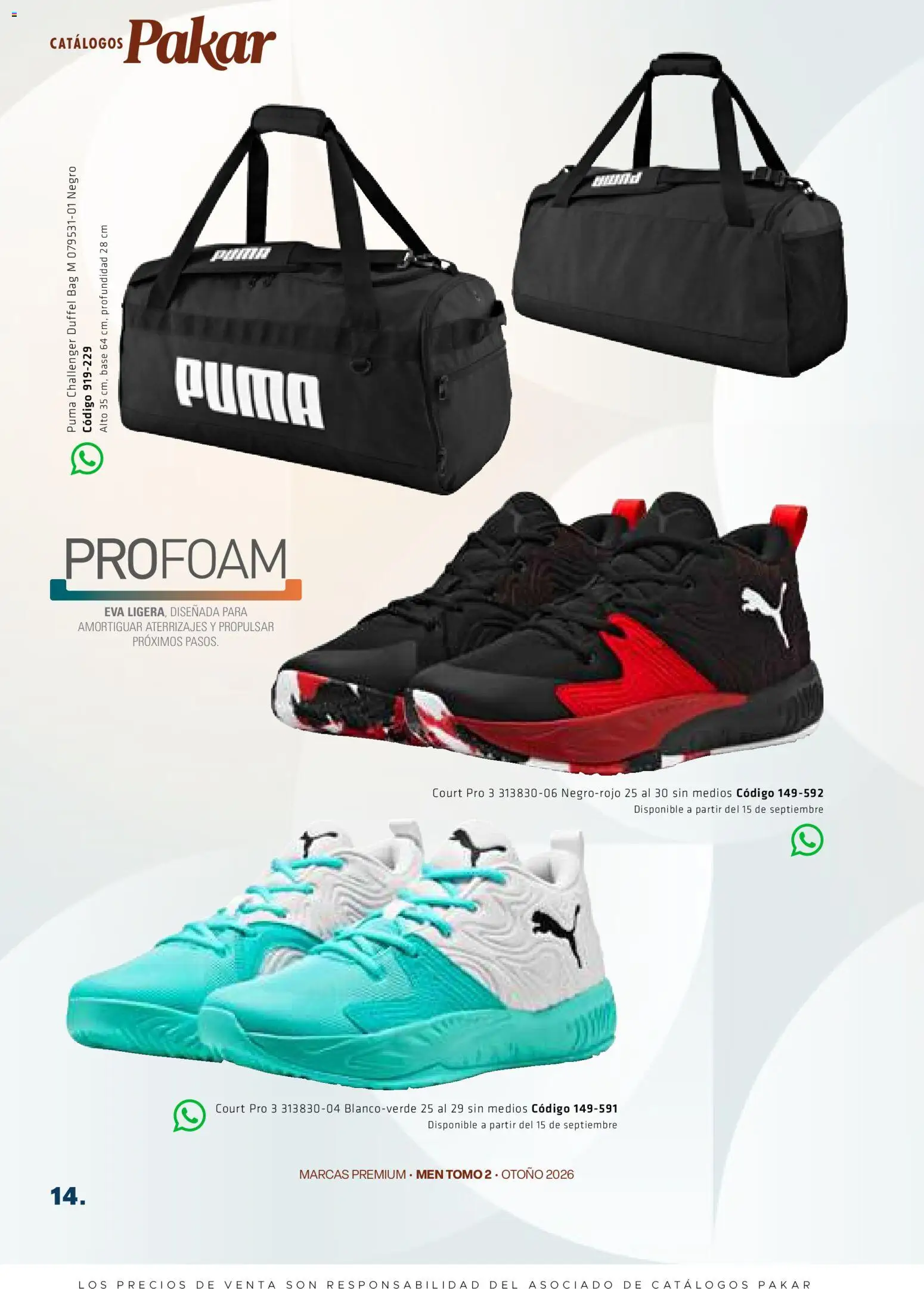 Nuevas ofertas de SC Pakar válidas en toda la República Mexicana desde el 28/08/2026. ¡Encuentra las mejores ofertas en SC Pakar catálogo Premium Men Tomo 2! | Página: 14
