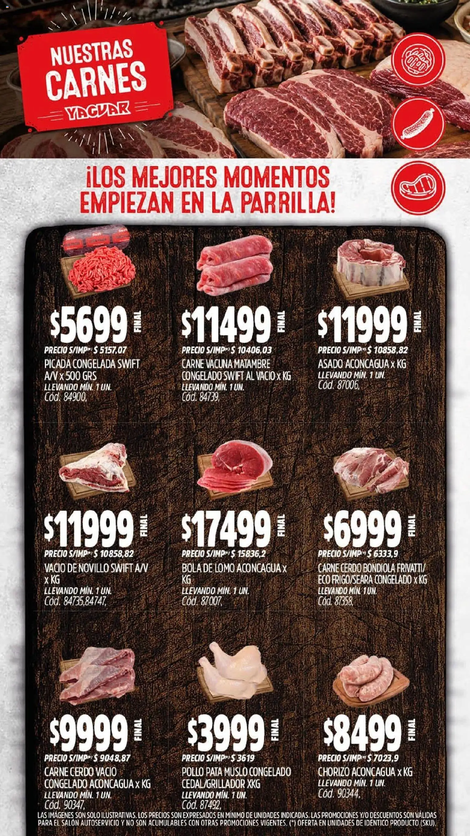 Yaguar - Oferta Semanal Parque Chacabuco │ válido desde el 21/09/2026 | Página: 7 | Productos: Parrilla, Pollo, Carne, Chorizo