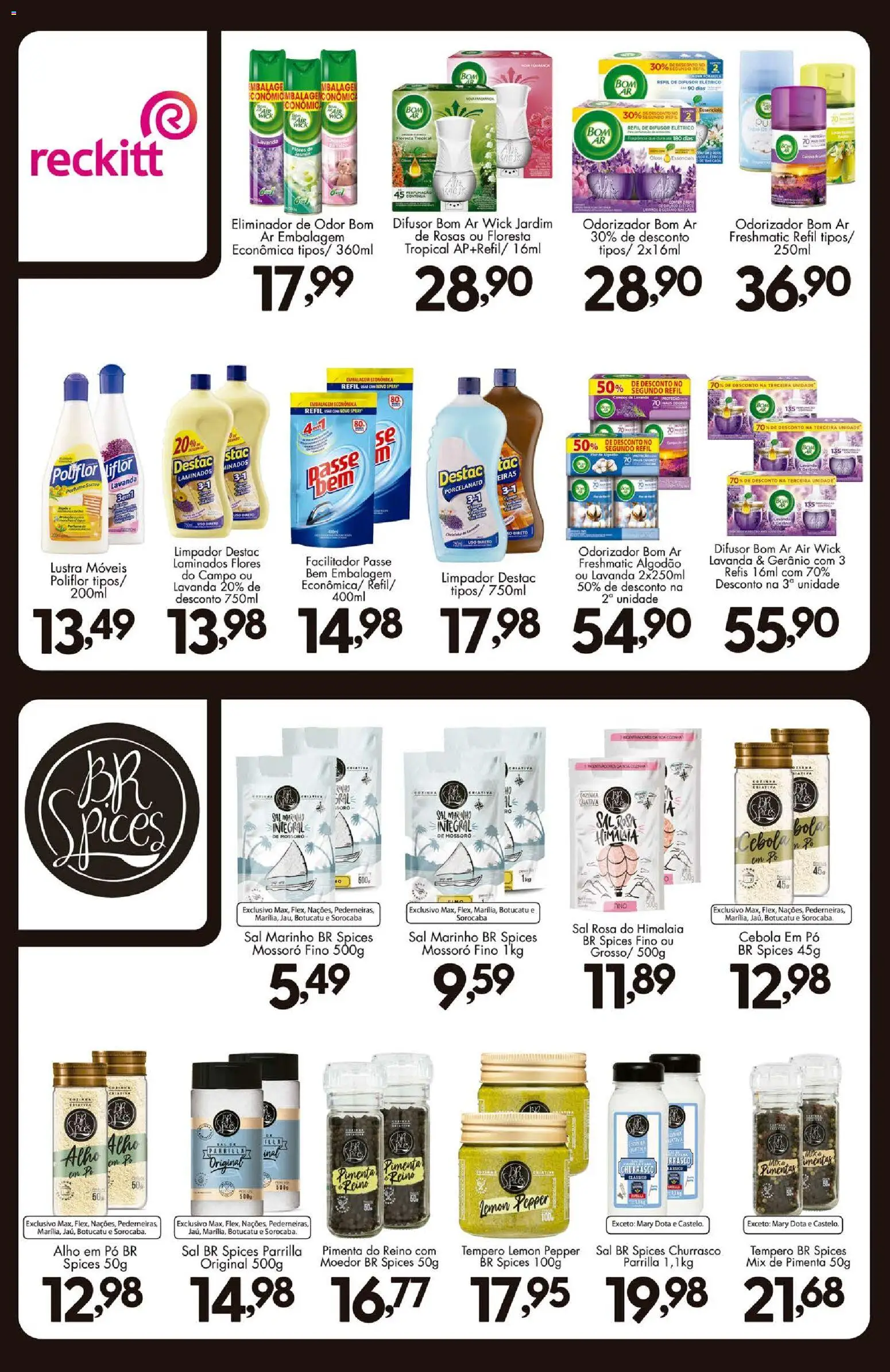 Confiança Folheto - válido de 26/06/2026 | Página: 8 | Produtos: Difusor, Moedor, Pimenta, Flores
