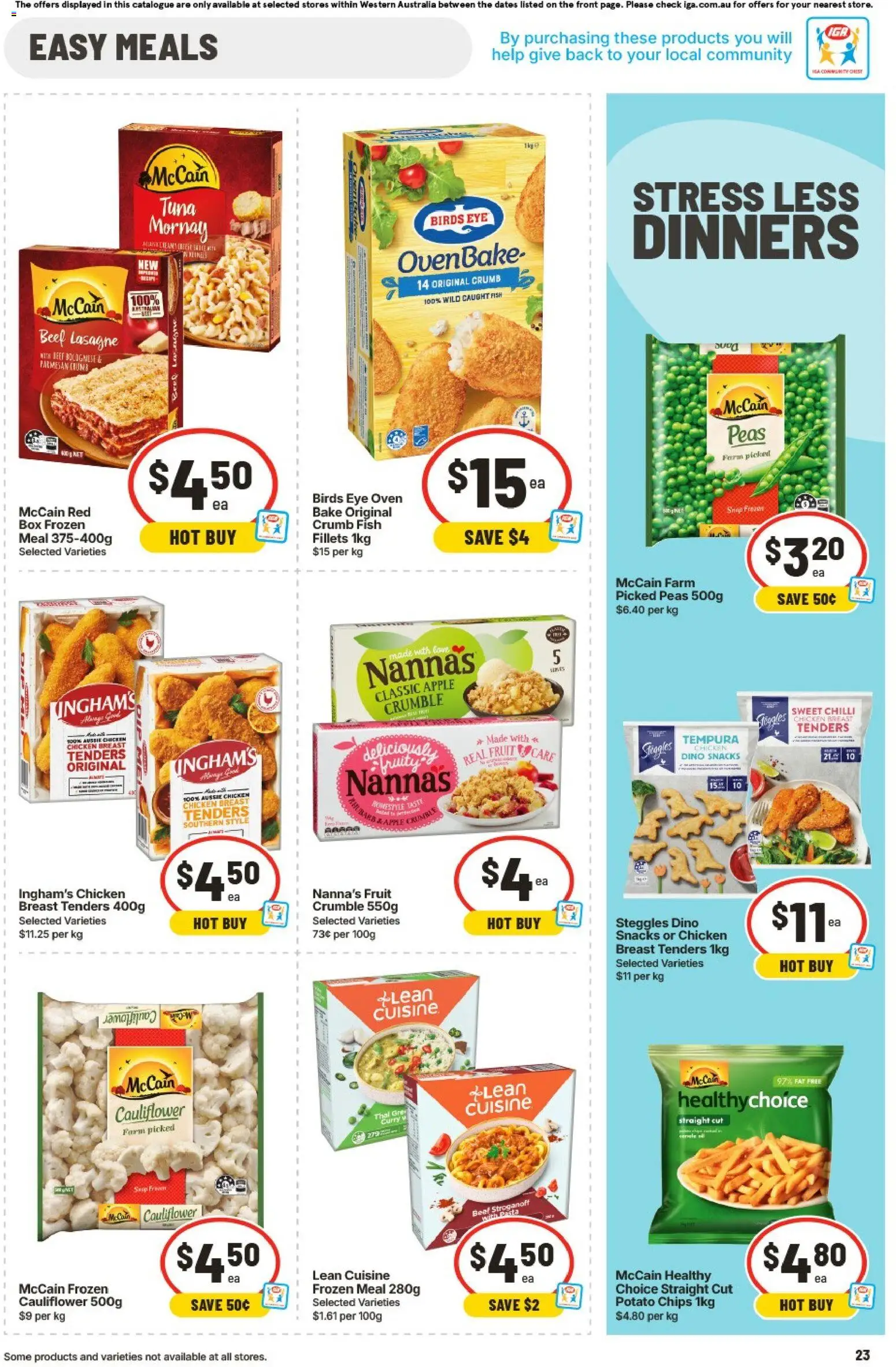 IGA catalogue - valid from 12/08/2026 | Page: 24 | Products: Snacks, Chicken breast, Beef, Chilli