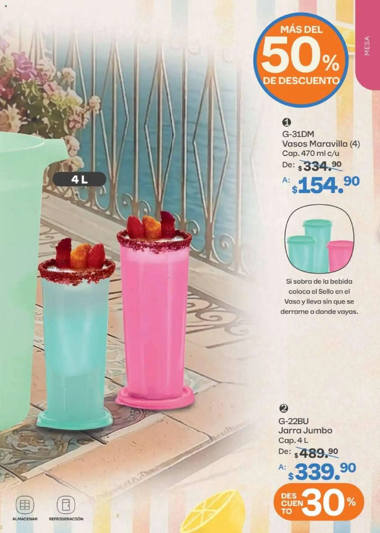 Nuevas ofertas de Tupperware válidas en toda la República Mexicana desde el 15.06.2026. ¡Encuentra las mejores ofertas en Tupperware catálogo! | Página: 17