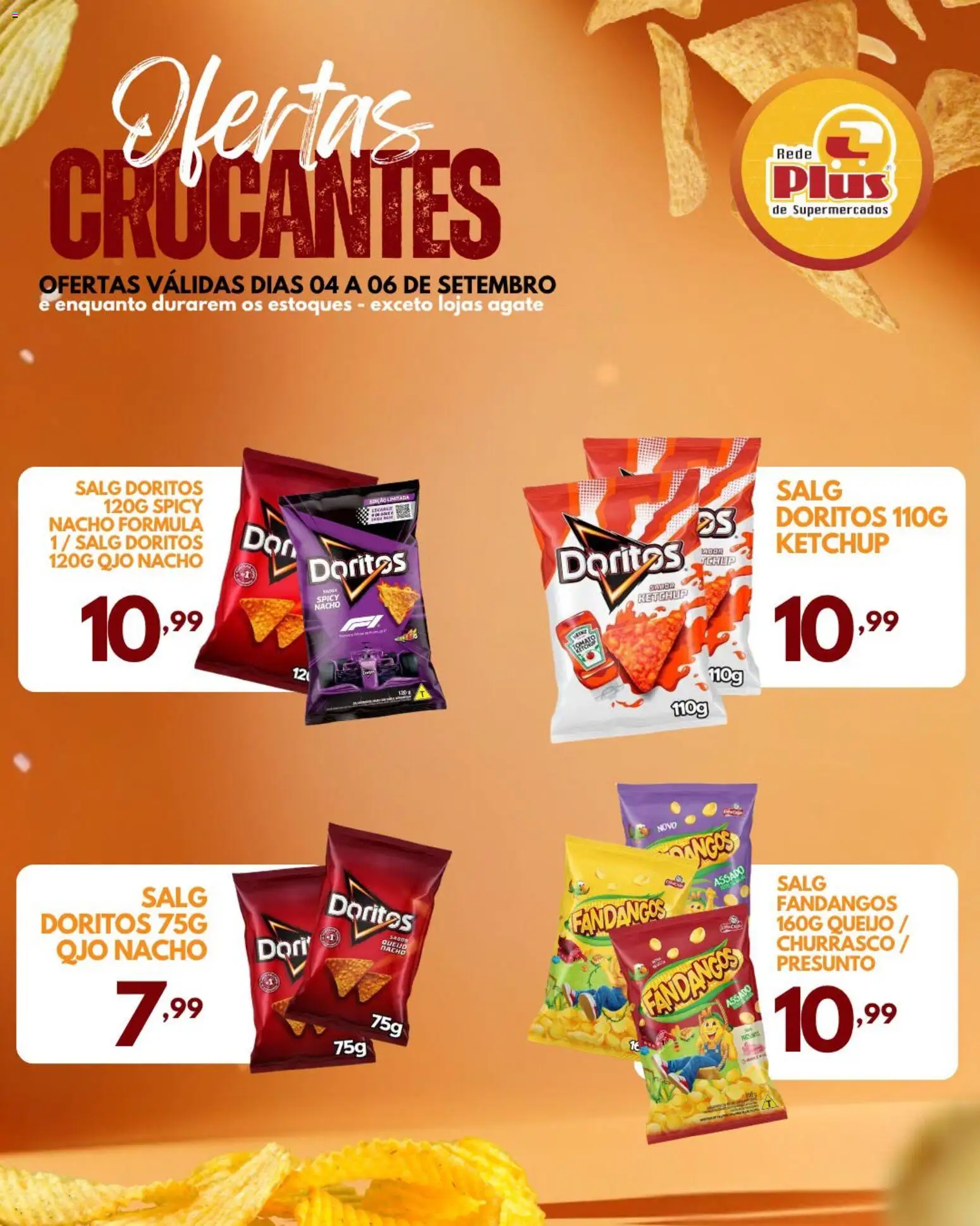 Rede Plus Supermercados Folheto - válido de 04/09/2026 | Página: 1 | Produtos: Queijo, Presunto, Ketchup