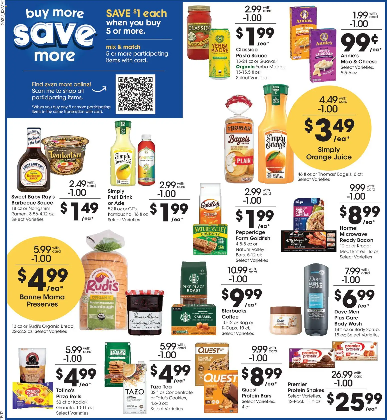 King Soopers Weekly Ad - valid from 09/09/2026 | Page: 4 | Products: Butter, Fruit, Sauce, Raspberry