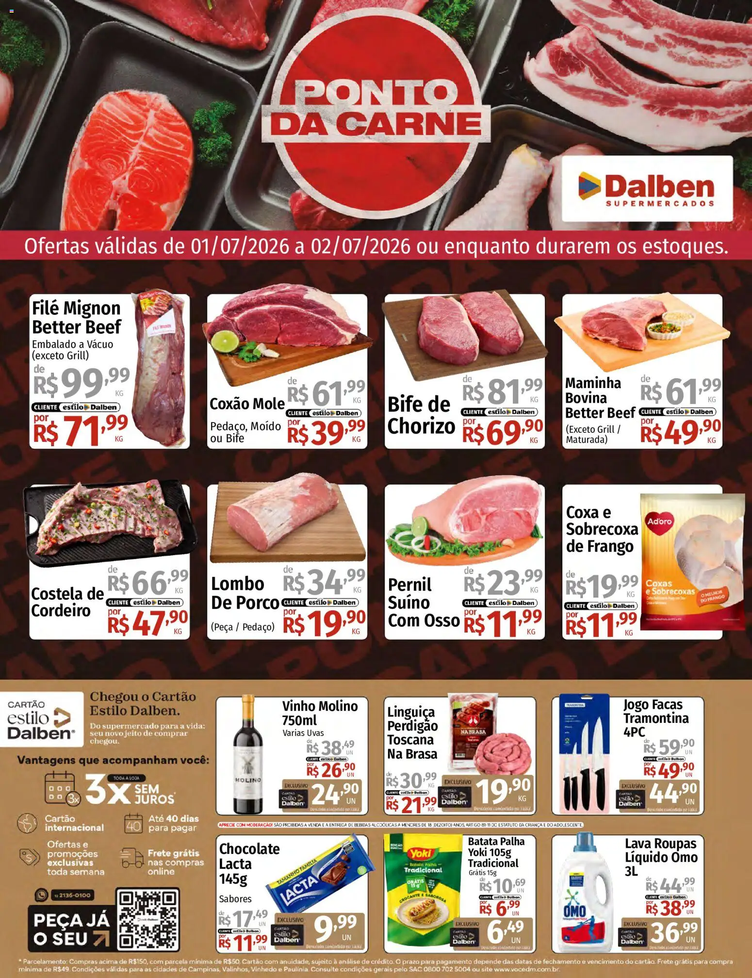 Supermercado Dalben Folheto - válido de 01/07/2026 | Página: 1