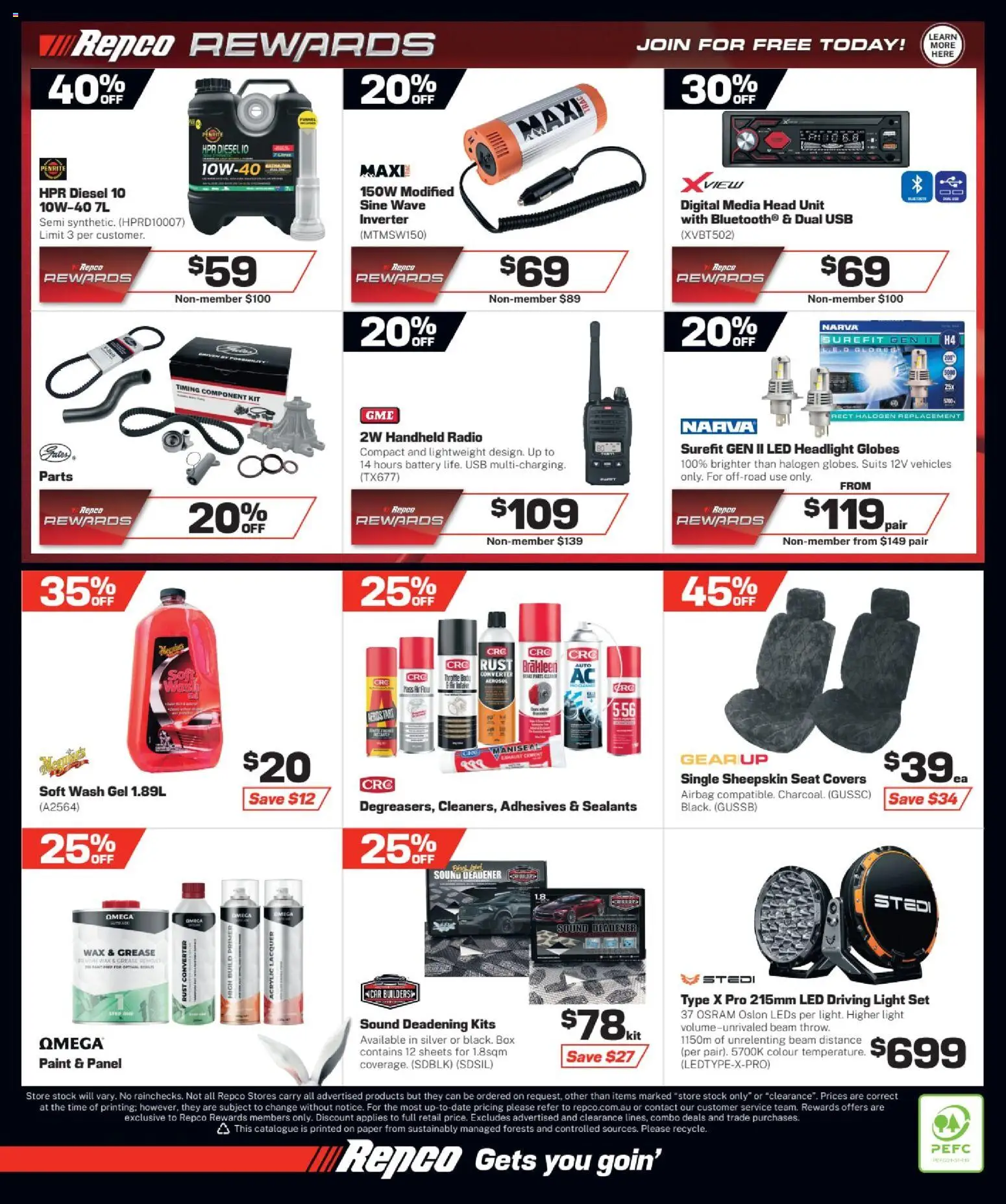 Repco weekly catalogue from 25/02/2026